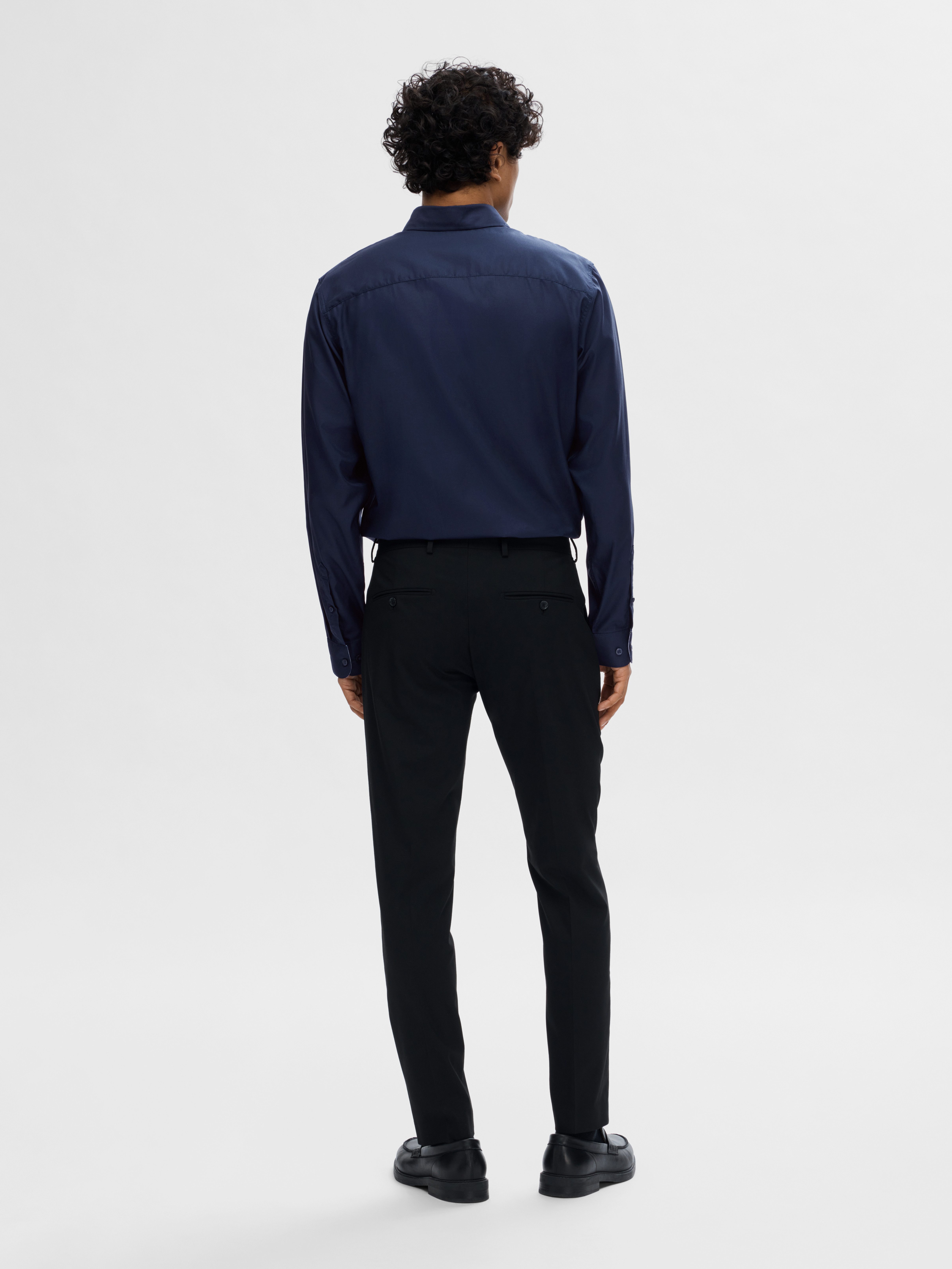 Selected Langarmhemd SLHSLIMZARK LS SHIRT