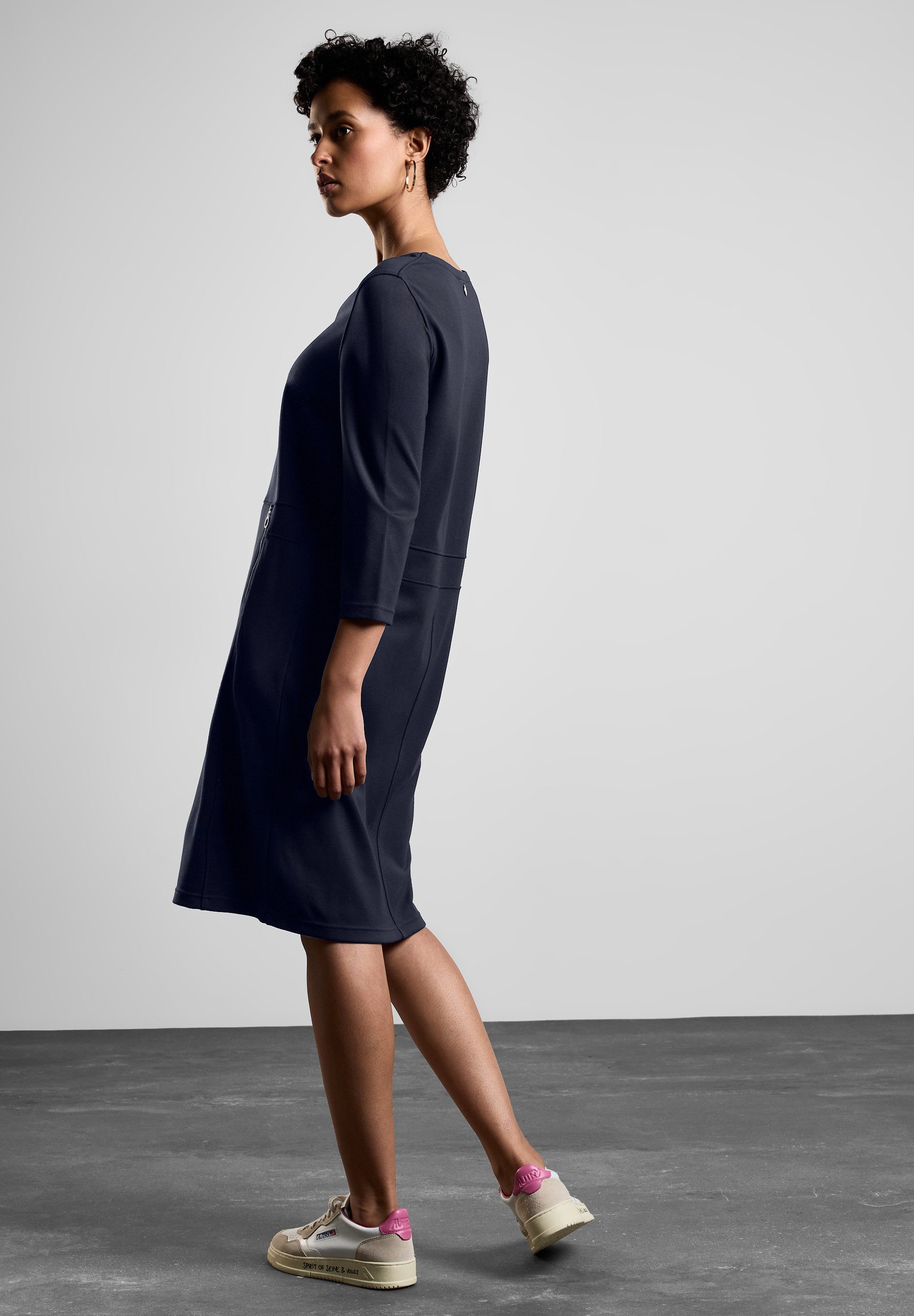 STREET ONE Sweatkleid knielang günstig online kaufen