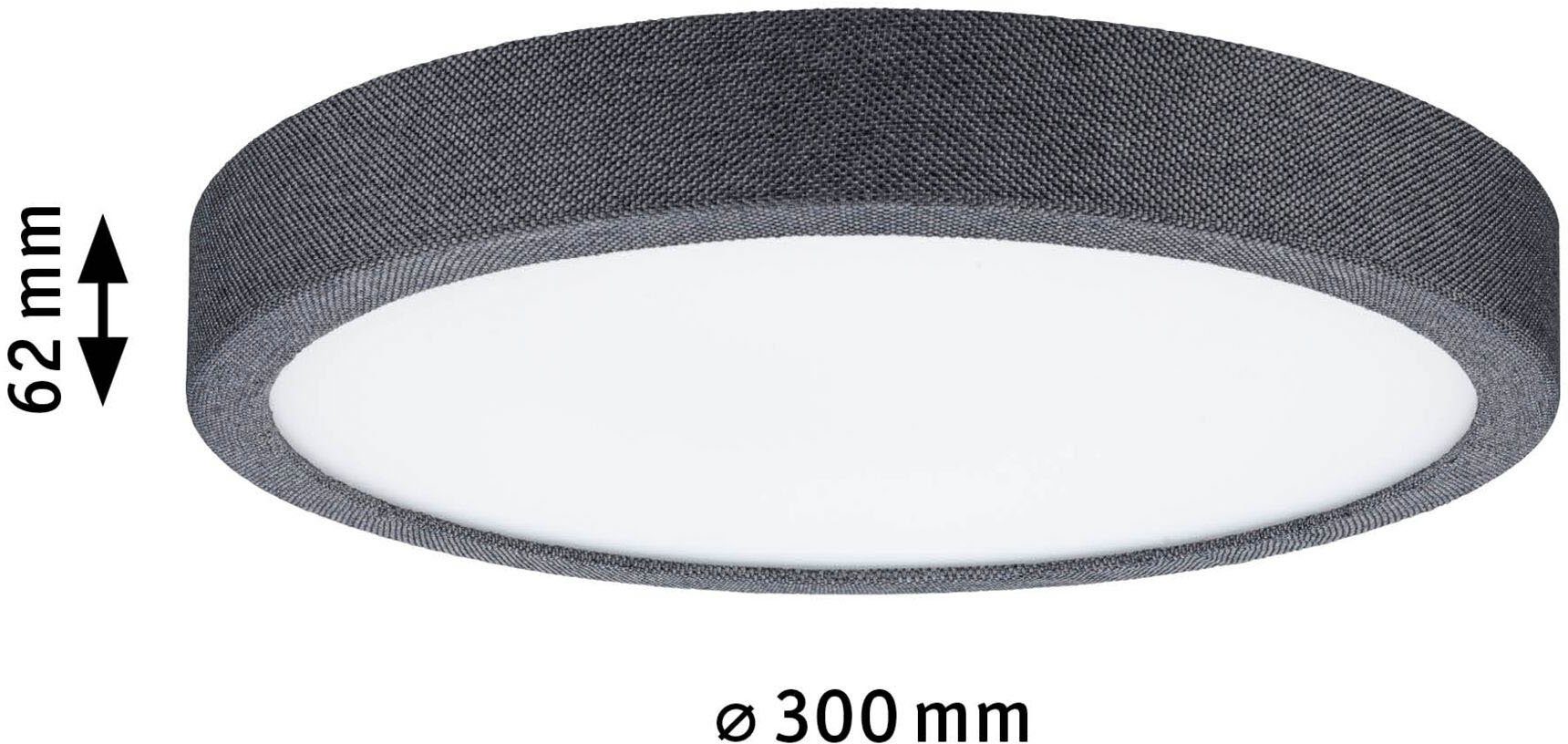 Paulmann 3000K LED IP44, Cosara grau 15W integriert, 300mm LED Warmweiß fest Panel