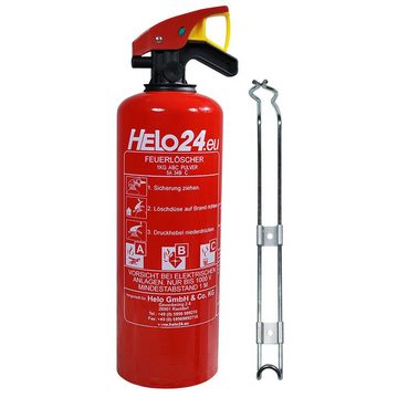 HELO24 Pulver-Feuerlöscher 1 x 1kg A1