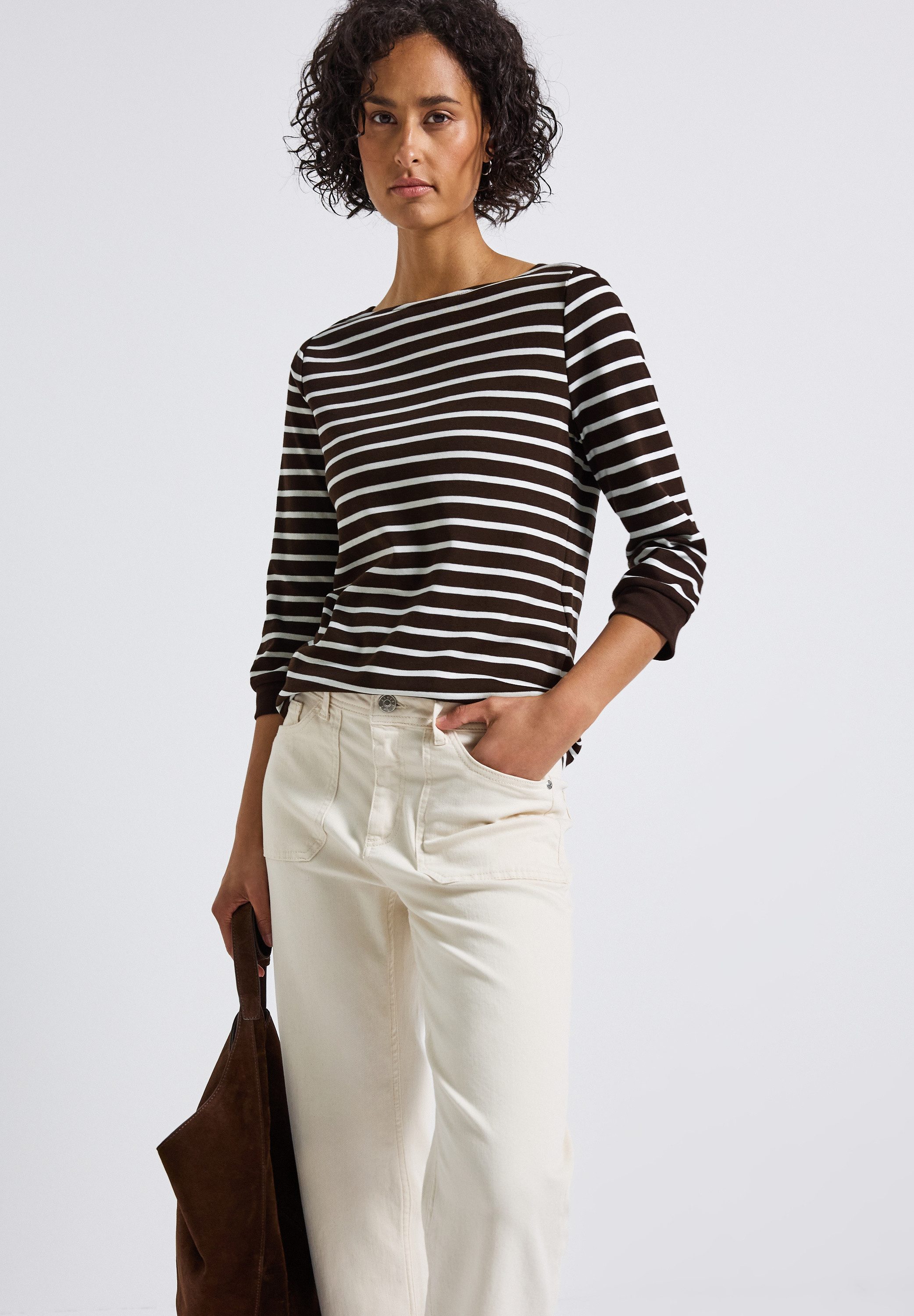 STREET ONE 3/4-Arm-Shirt LTD QR Basic günstig online kaufen