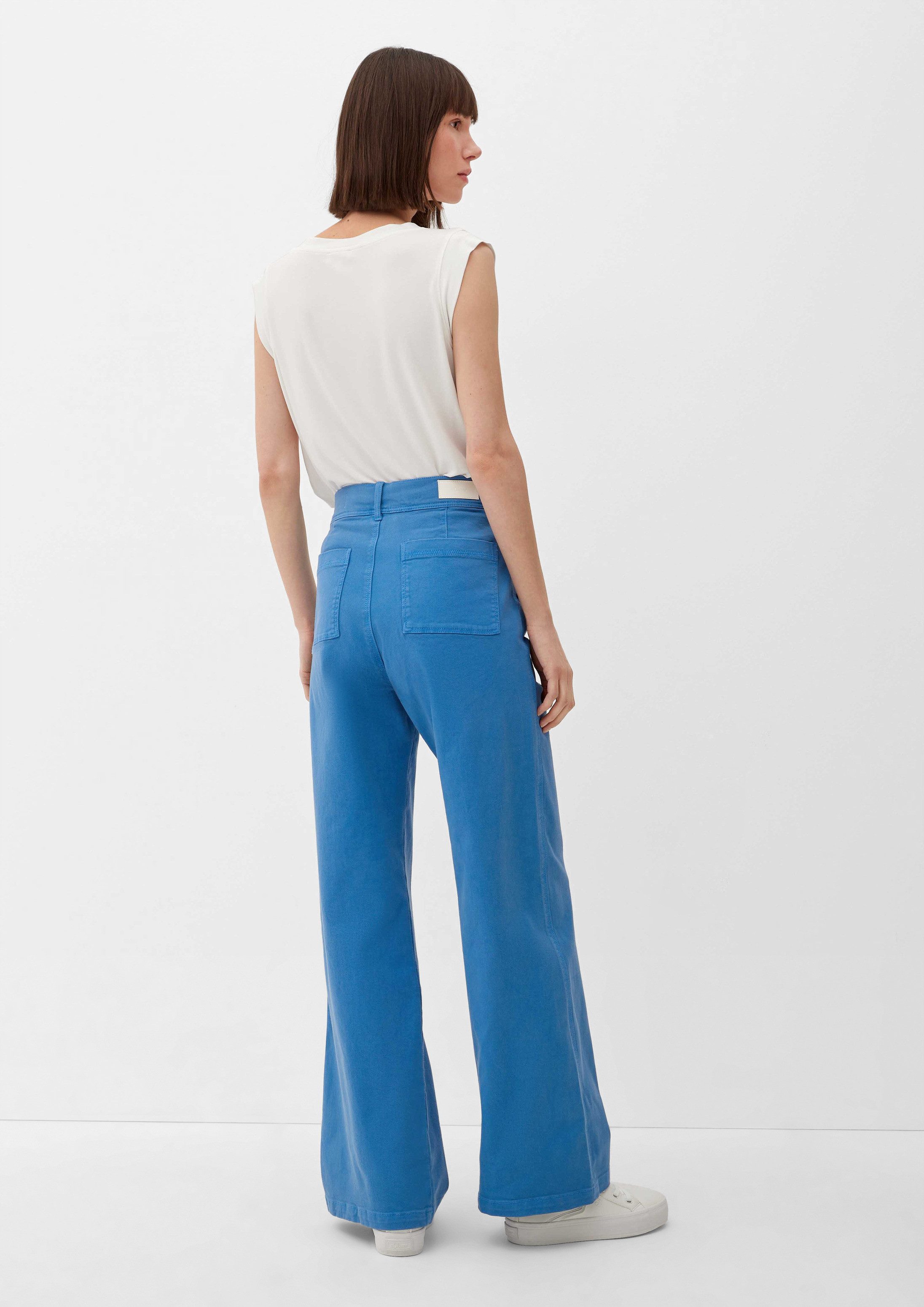 s.Oliver Weite Jeans Jeans-Hose SURI Jeans Suri / Regular Fit / High Rise / Wide Leg
