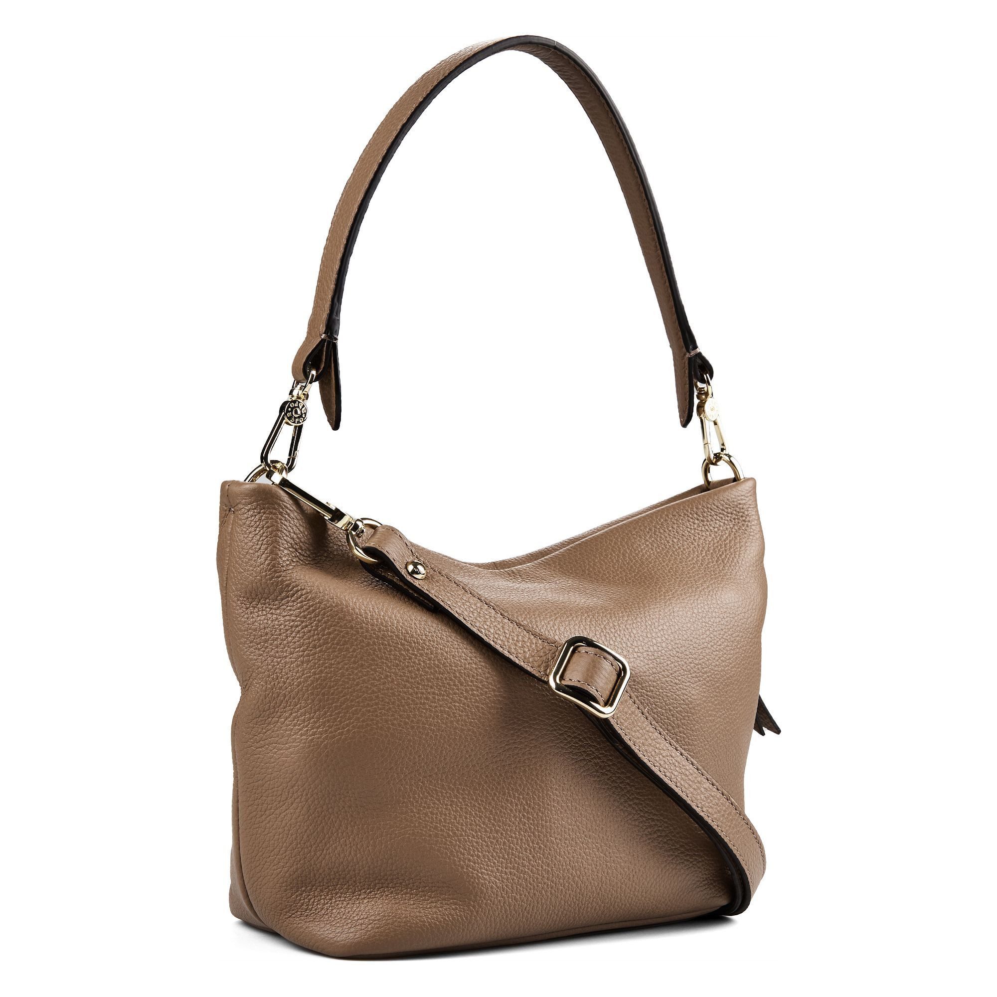 Abro Schultertasche Ebony, Leder