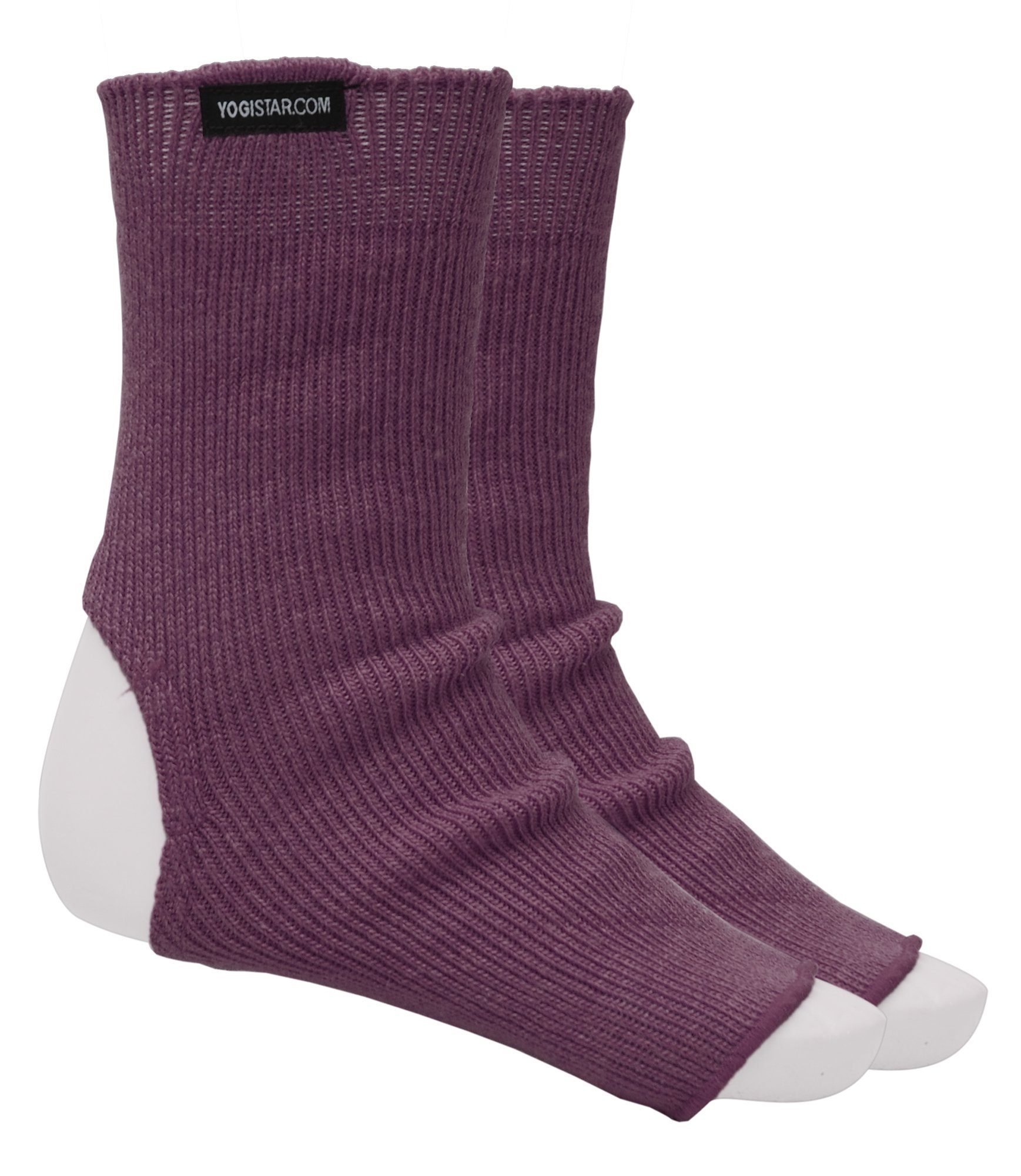 Yogistar Freizeitsocken Yoga Socken Basic (Standard, 1-Paar) elderberry