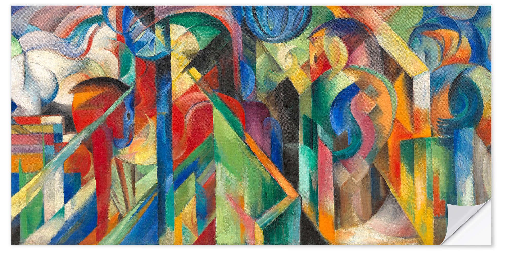 Wandfolie Franz Marc