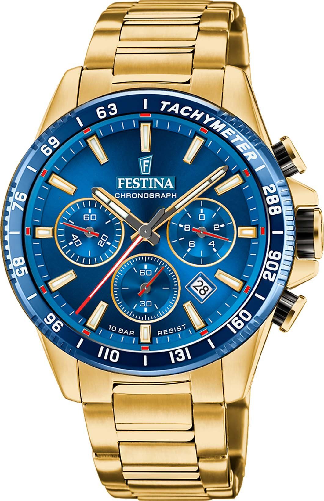 Festina Chronograph Timeless Chronograph F20634/3, Armbanduhr, Quarzuhr, He günstig online kaufen
