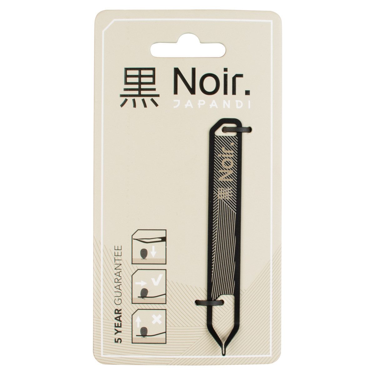 Europet-Bernina Zeckenpinzette Noir Japandi Zeckenentferner für Hunde