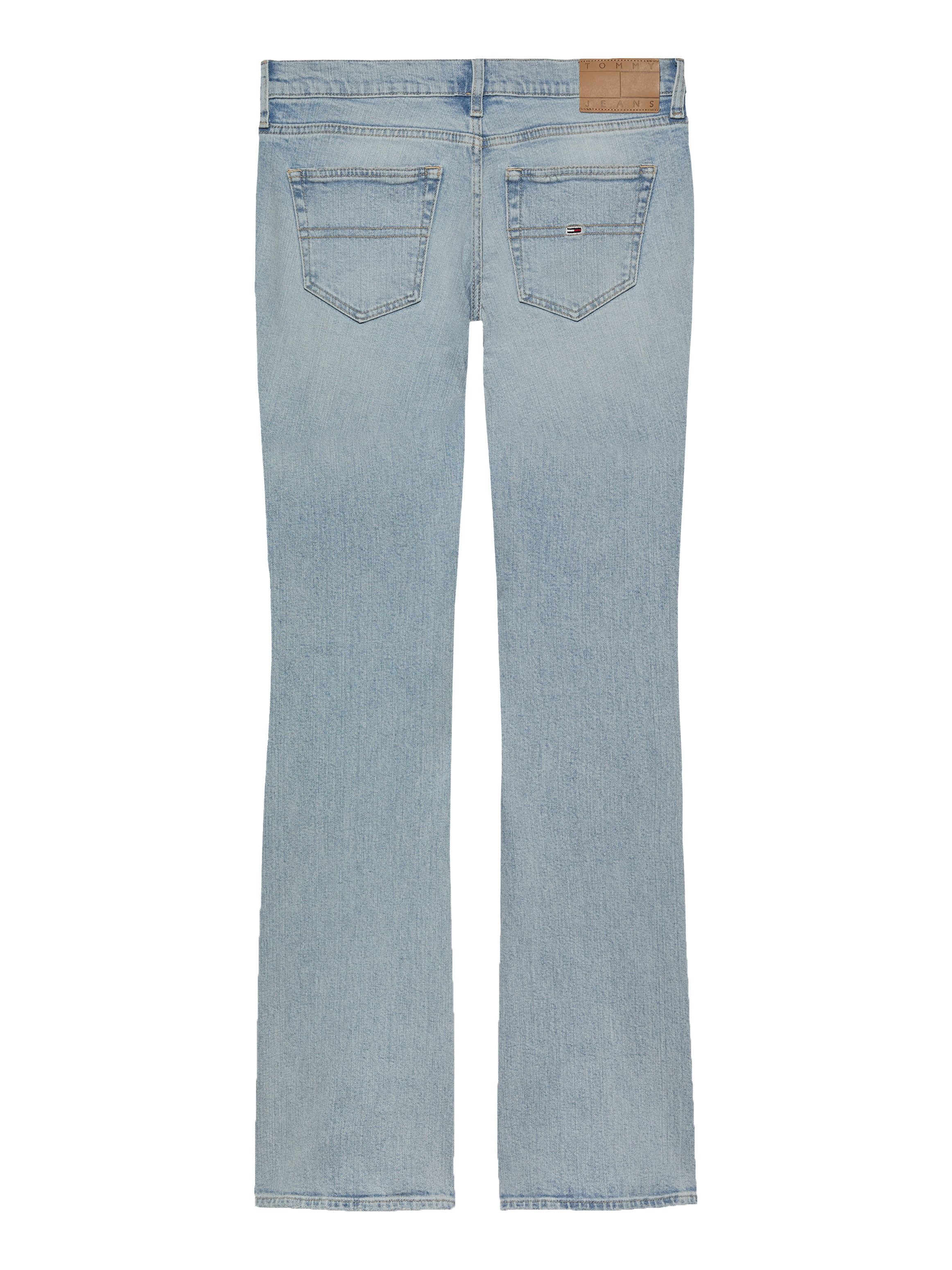 Tommy Jeans Bootcut-Jeans Maddie Mid Rise Bootcut in hellblauer Waschung – Bild 5 von 5