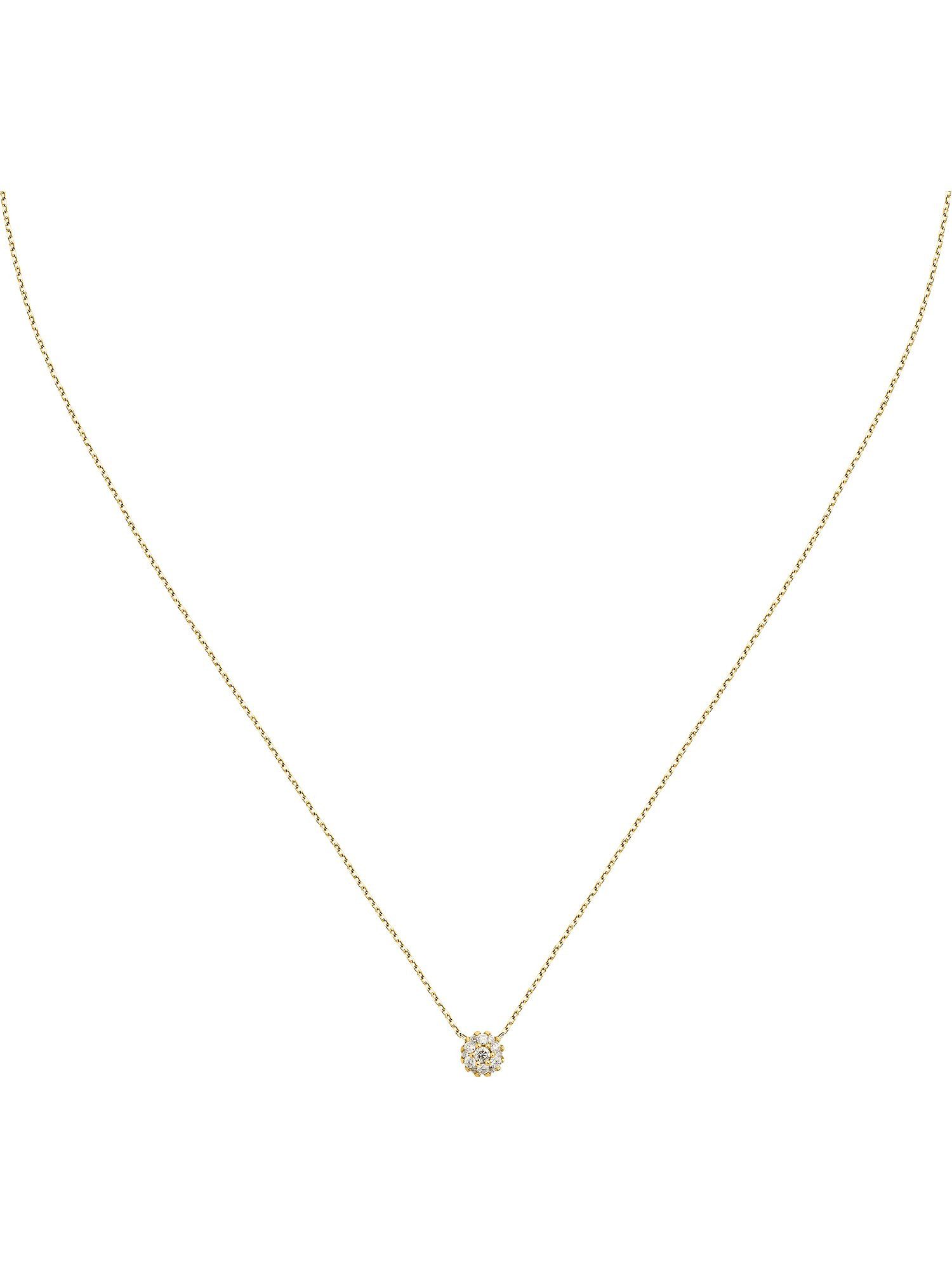 CHRIST Collier CHRIST Damen-Kette 585er Gelbgold 1 Diamant günstig online kaufen