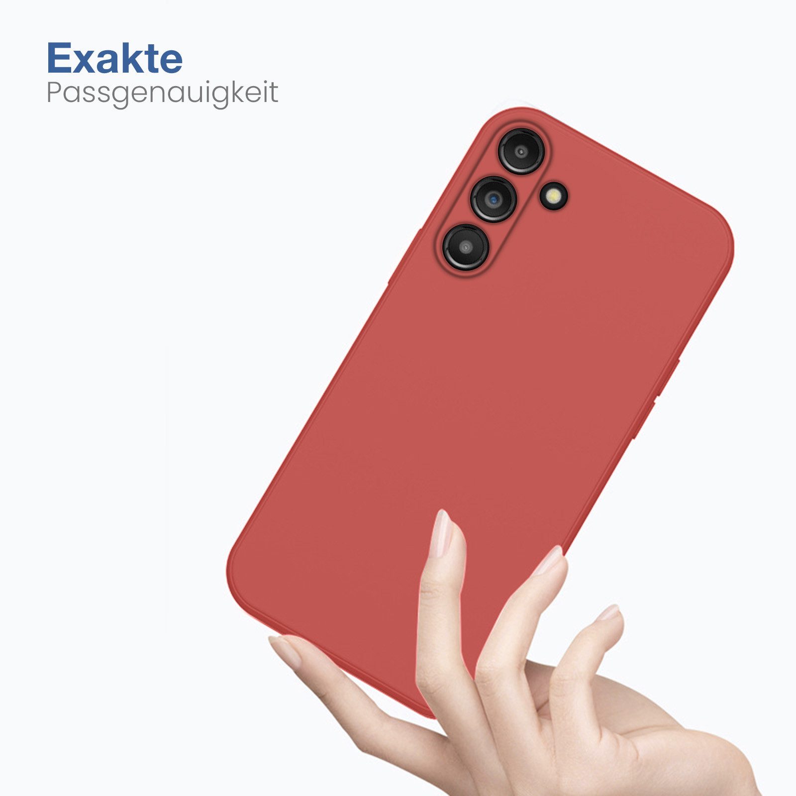 Tec-Expert Handyhülle SoftGrip Cover Hülle für Samsung Galaxy A54 5G, Handy Case Bumper integrierter Kameraschutz flexibel – Bild 5 von 5