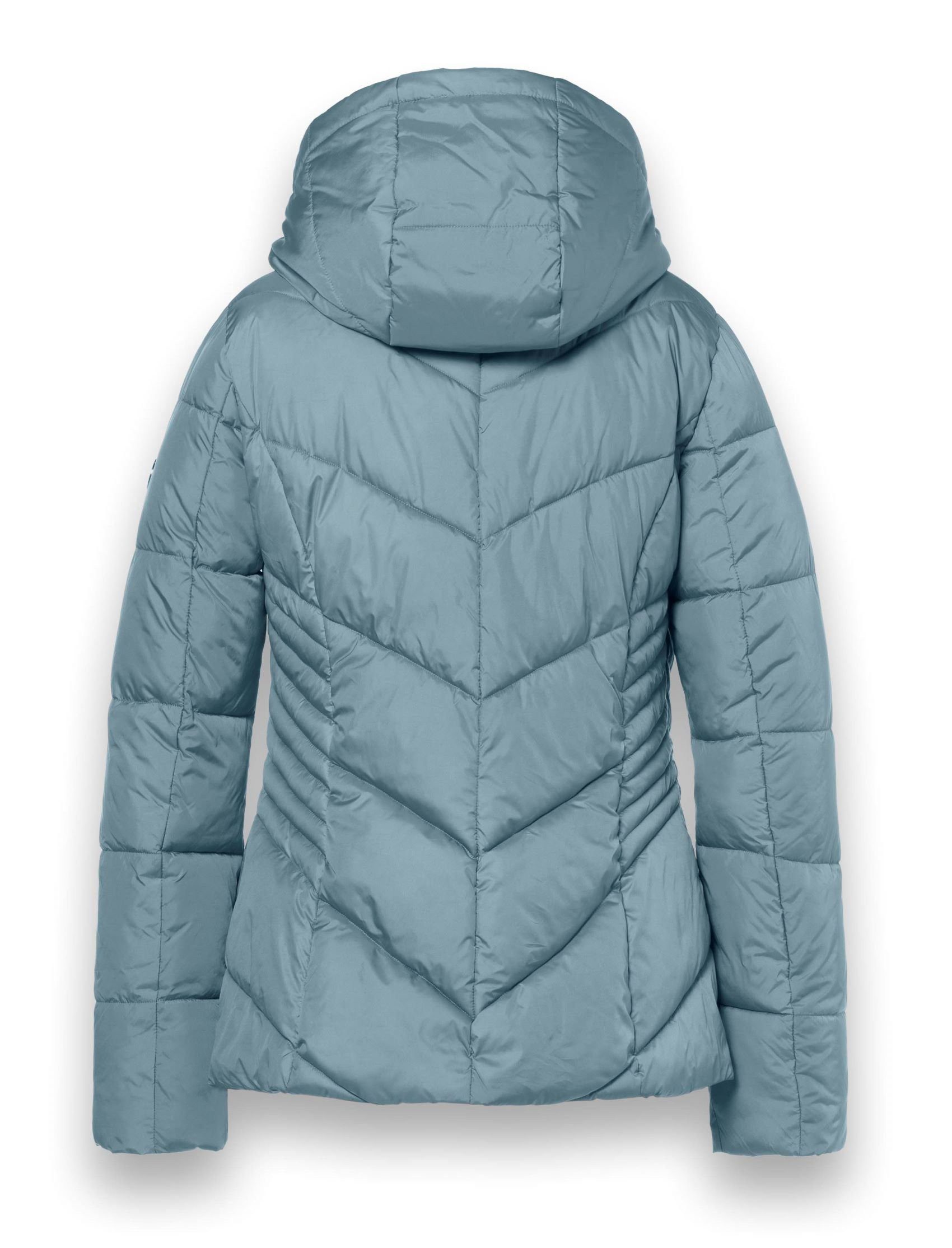 District Winterjacke Val Thorens (mit Kapuze, wasserabweisend) hellblau Dam günstig online kaufen