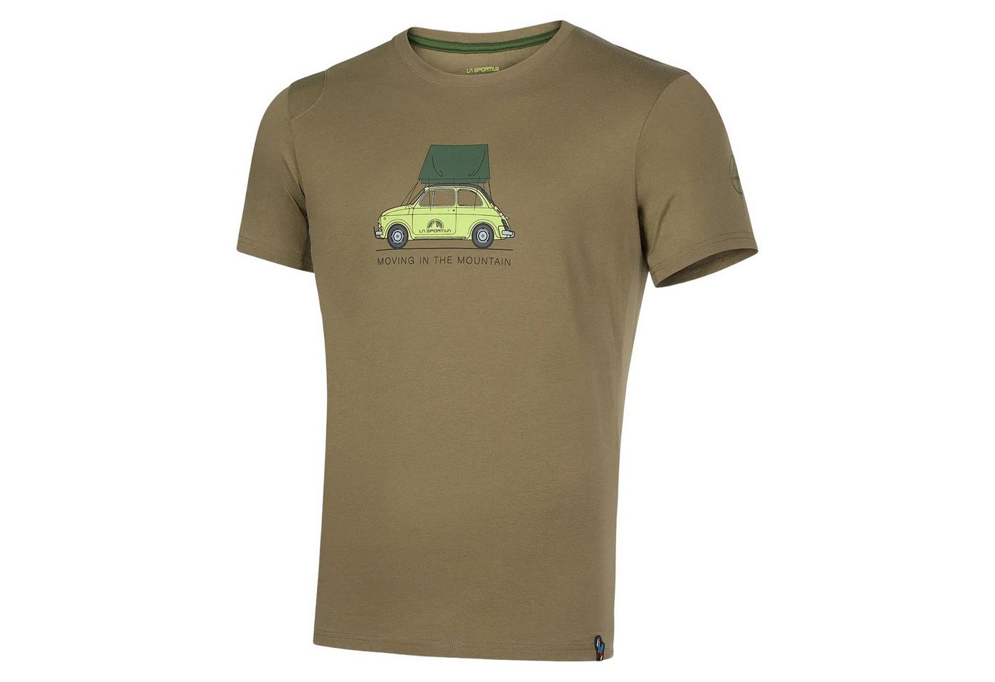 La Sportiva T-Shirt Wander-/Freizeit Cinquecento (Baumwolle, leicht) braun Herren
