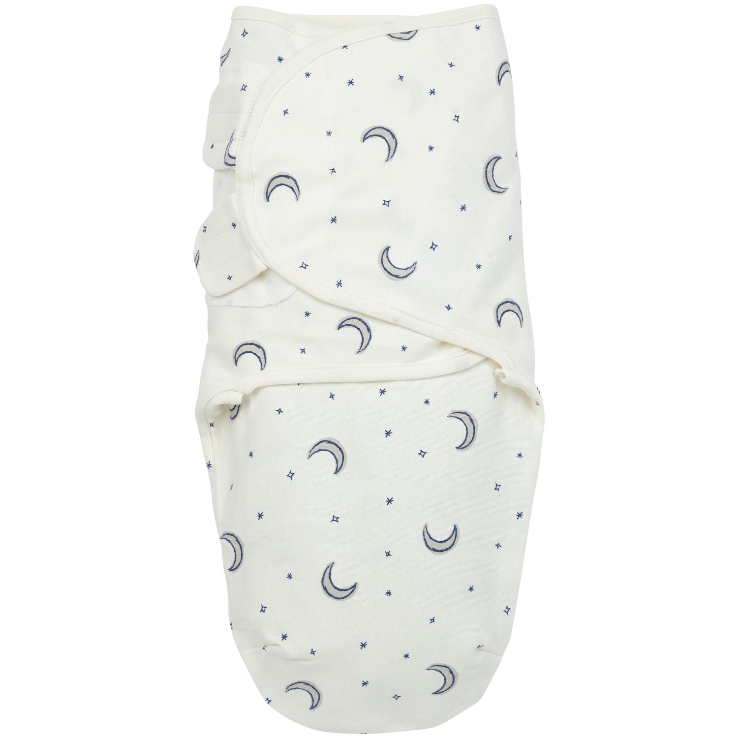 Meyco Baby Pucksack Moon Indigo (100% Baumwolle, 1 tlg), 4-6 maanden - 1-pack