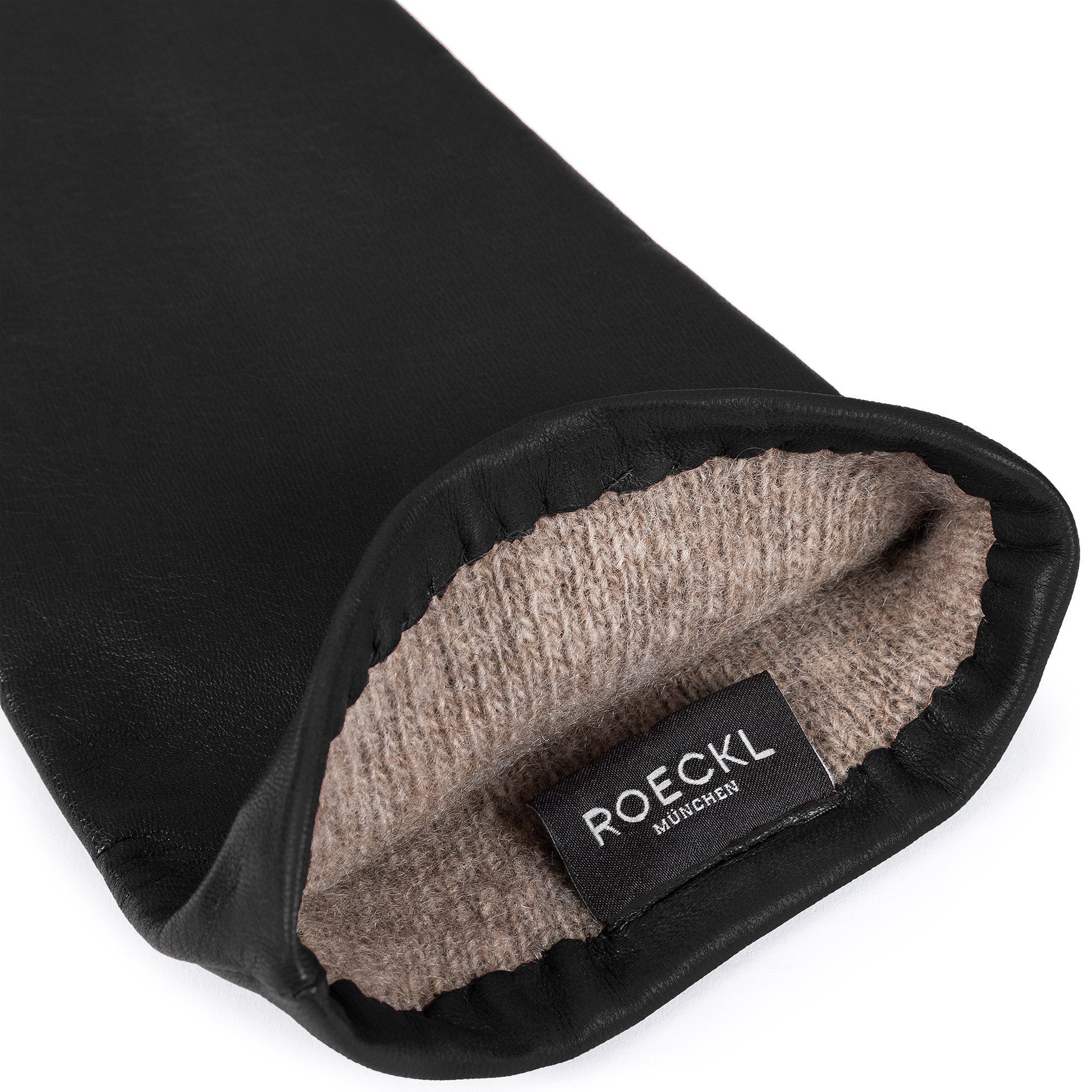 Roeckl Lederhandschuhe MOSKAU Handschuhe mit Kaschmirfutter