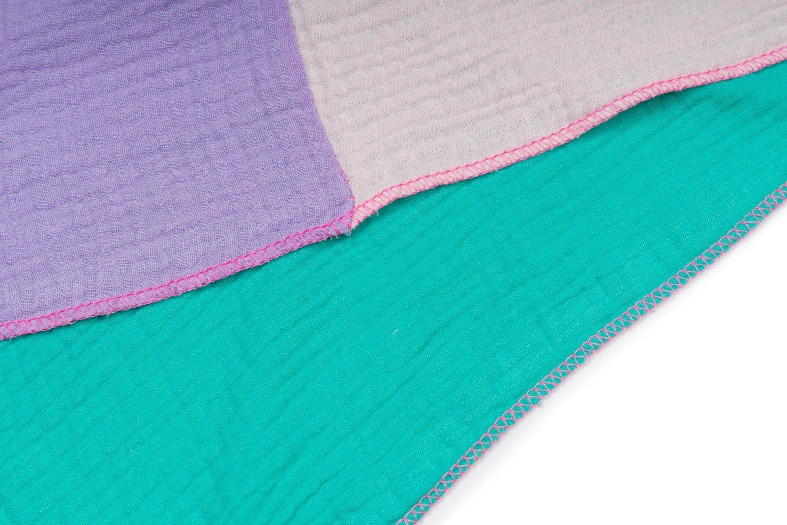 styleBREAKER Dreieckstuch 3-Farbiges Musselin Dreieckstuch, (1-St) günstig online kaufen