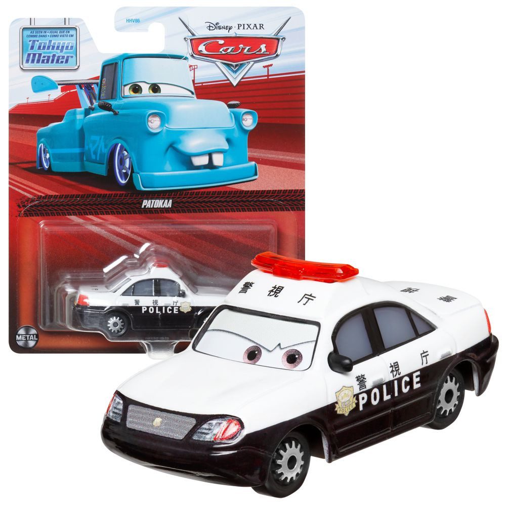 Spielzeug-Rennwagen Patokaa HKY53 Disney Cars Cast 1:55 Autos Mattel Fahrzeuge