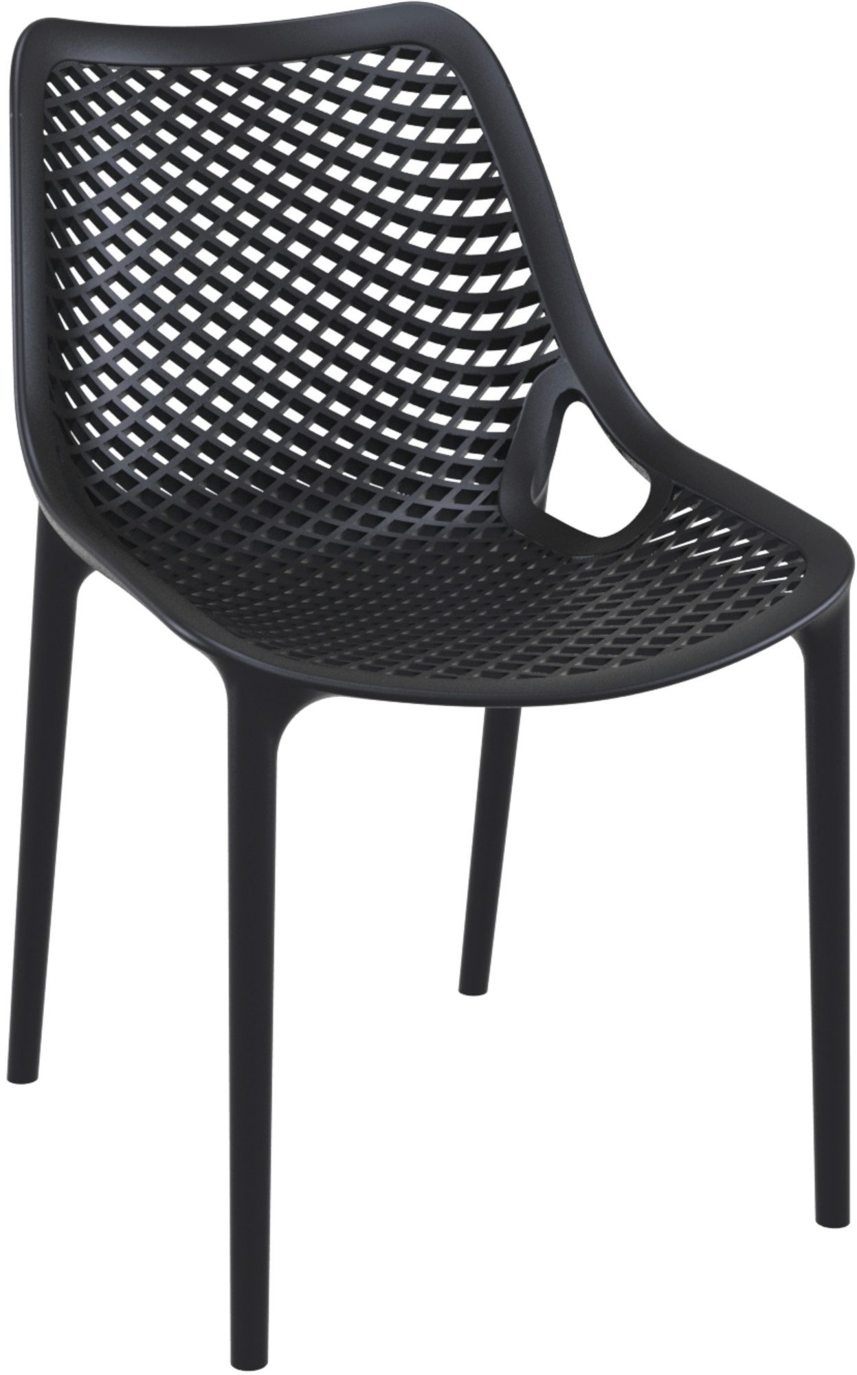 PROREGAL® Stapelstuhl Gartenstuhl LIMA