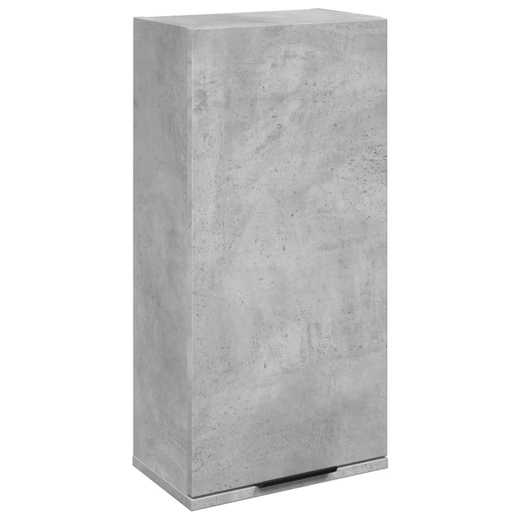 vidaXL Badezimmerspiegelschrank Wand-Badschrank Betongrau 32x20x67 cm (1-St)