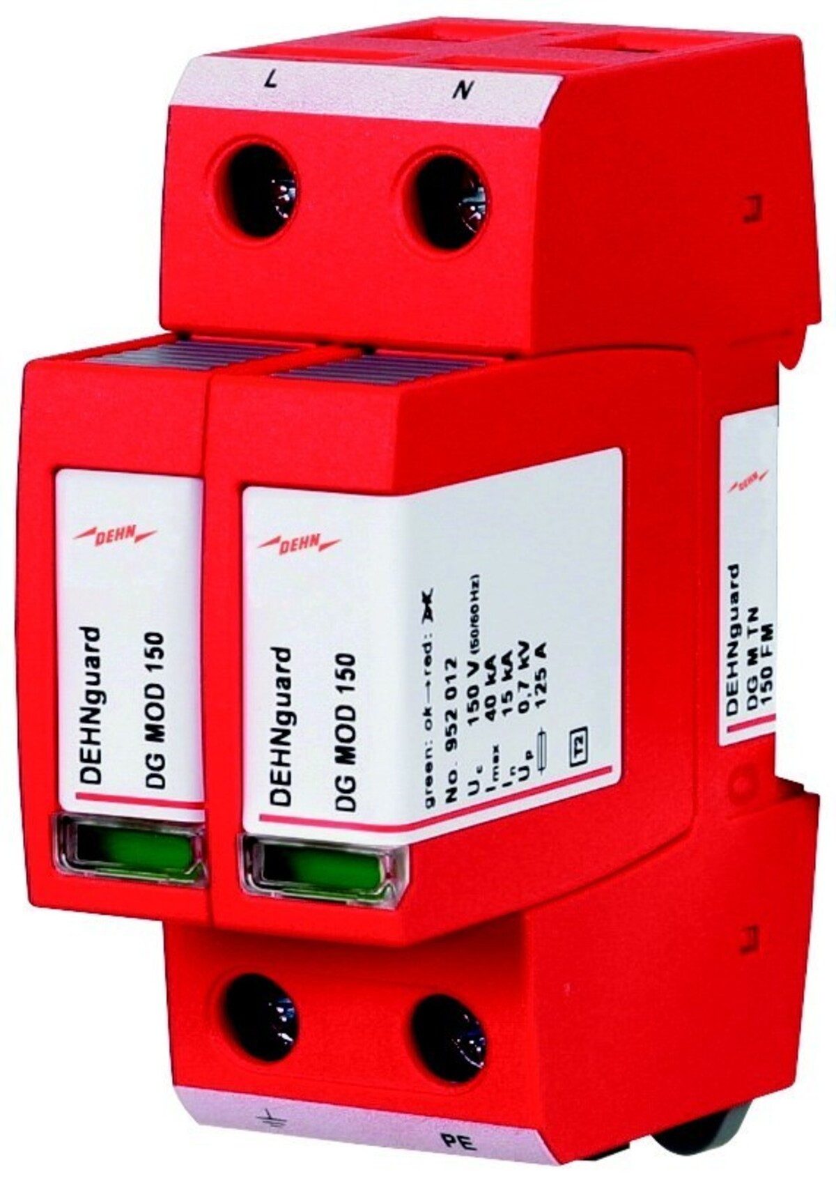 DEHN Klemmen DEHN ÜS-Ableiter DEHNguard DG M TN 150 FM
