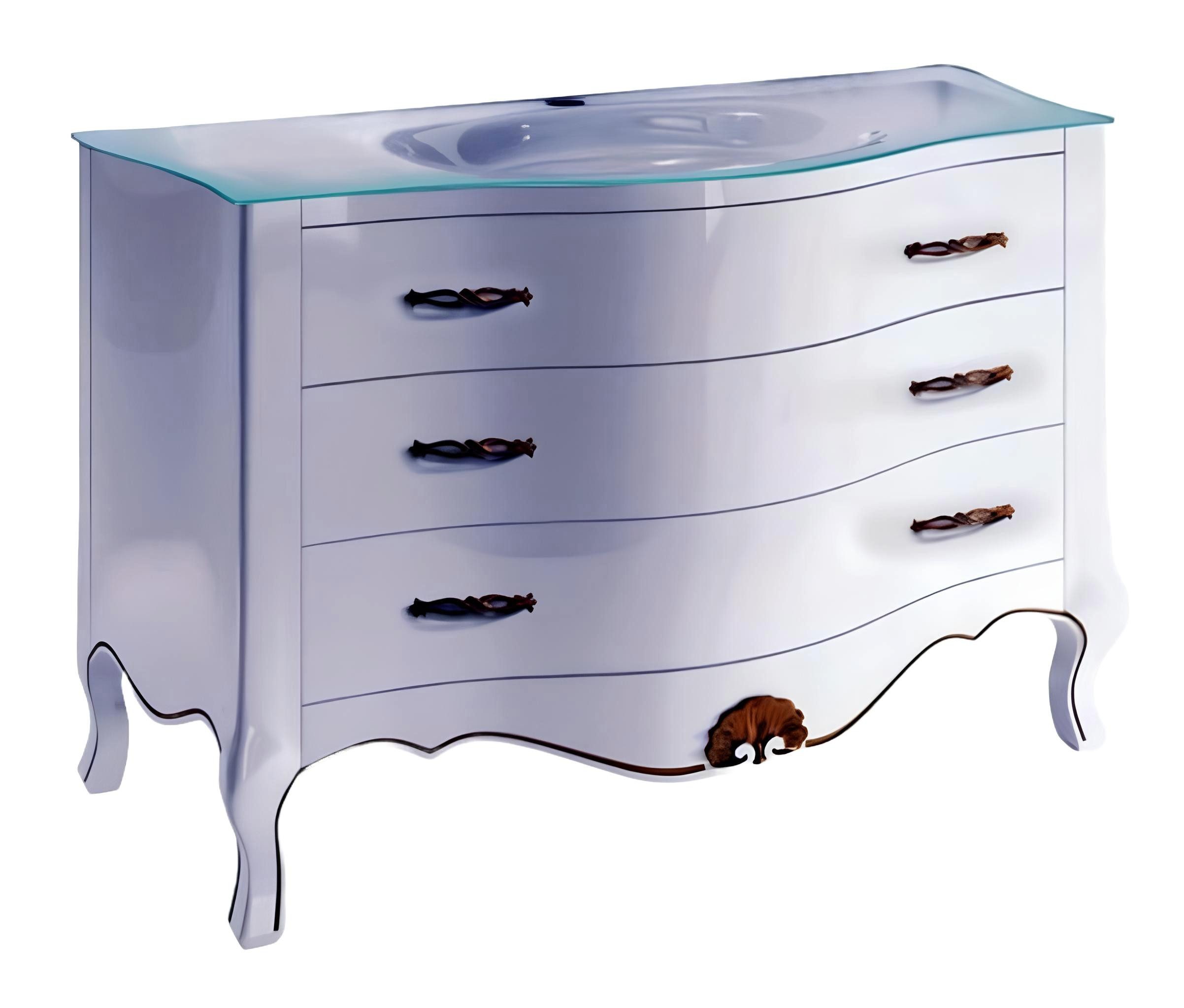 JVmoebel Waschtisch Klassischer Schrank Waschbecken Unterschrank Italienisches Badezimmer, Made in Europa