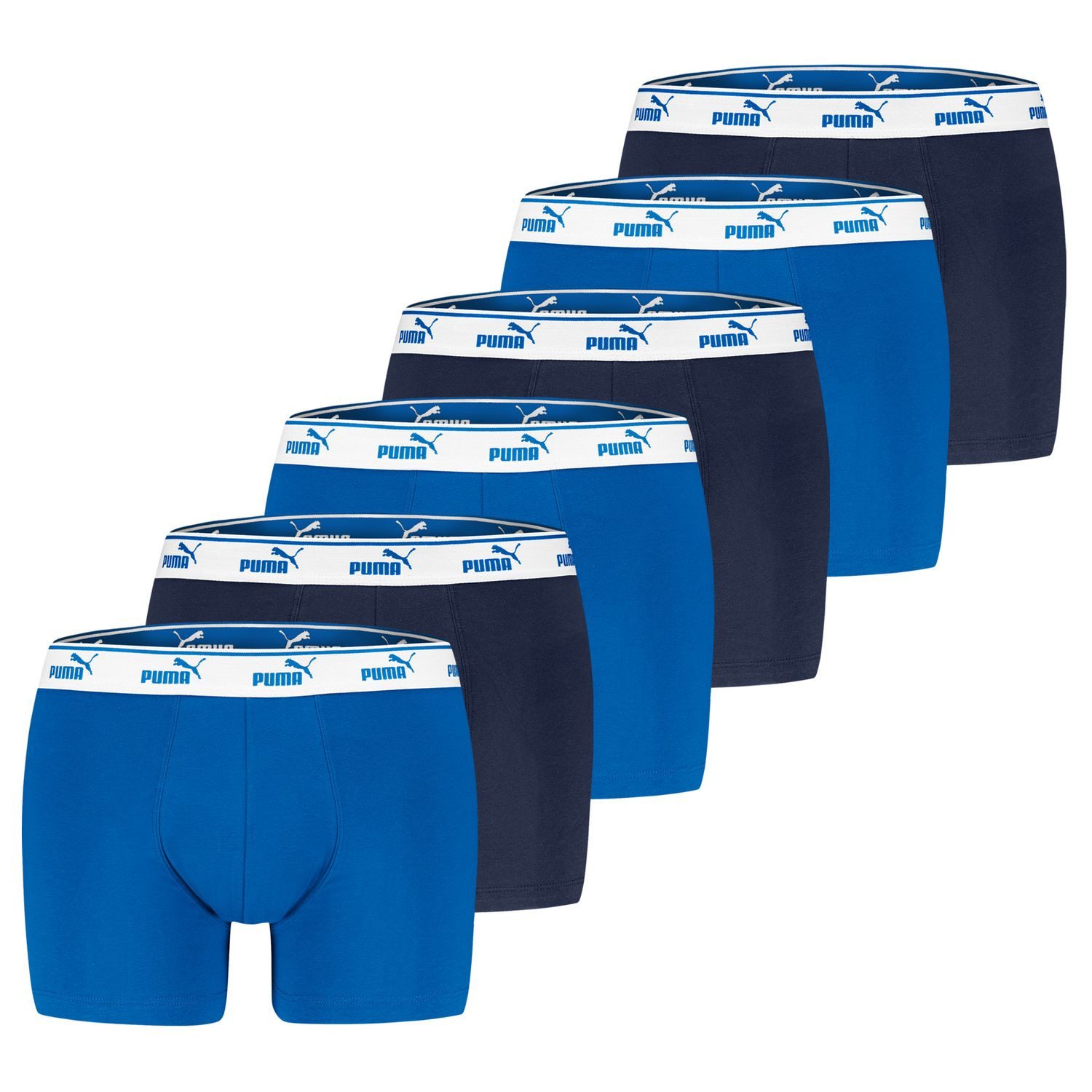 PUMA BODYWEAR Boxershorts Everyday Boxer (Sparpack, 6er-Pack) Boxershorts PUMA MEN EVERYDAY BOXER 6er Pack