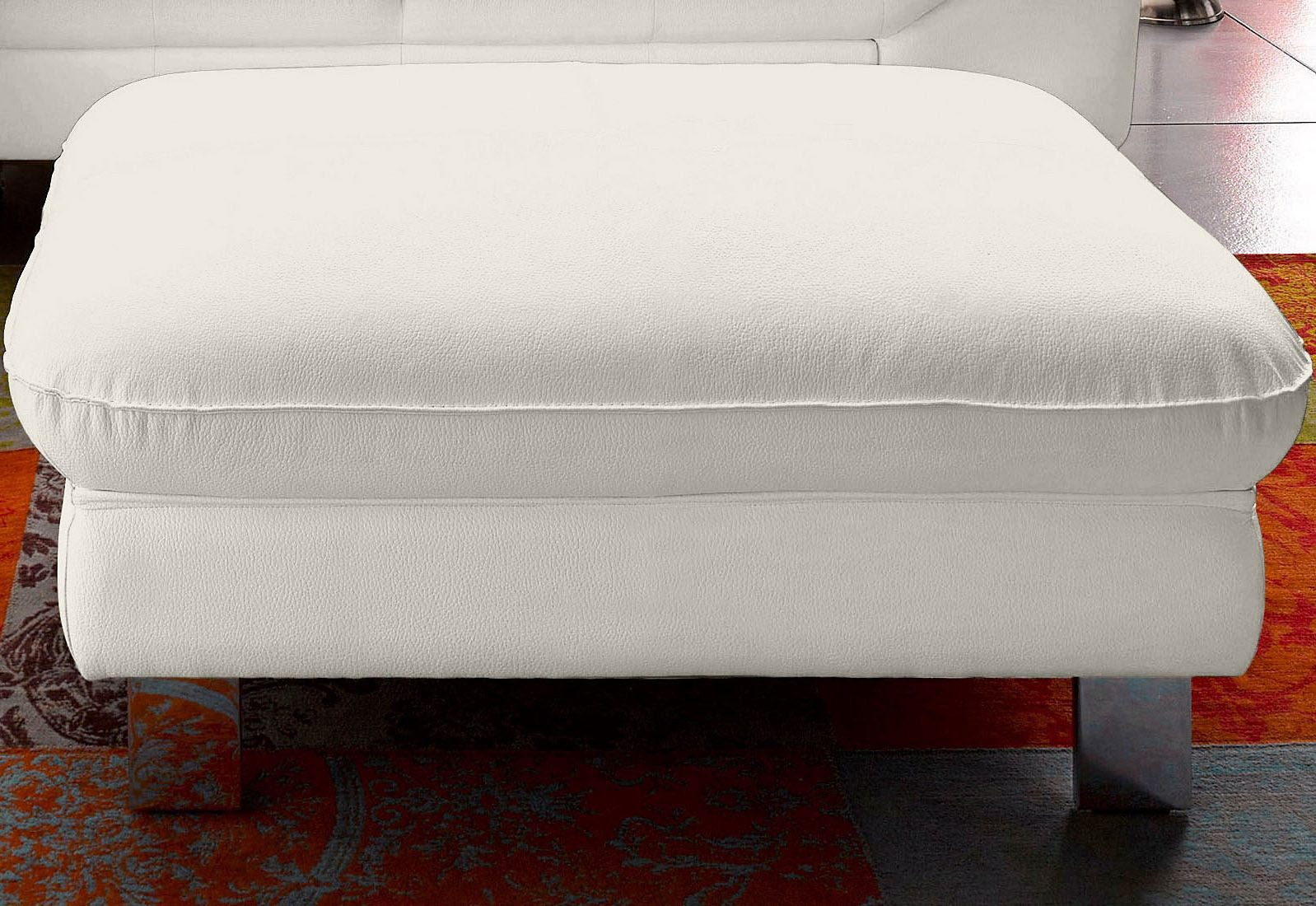 COTTA Hocker Driver, mit edlen Metallfüßen