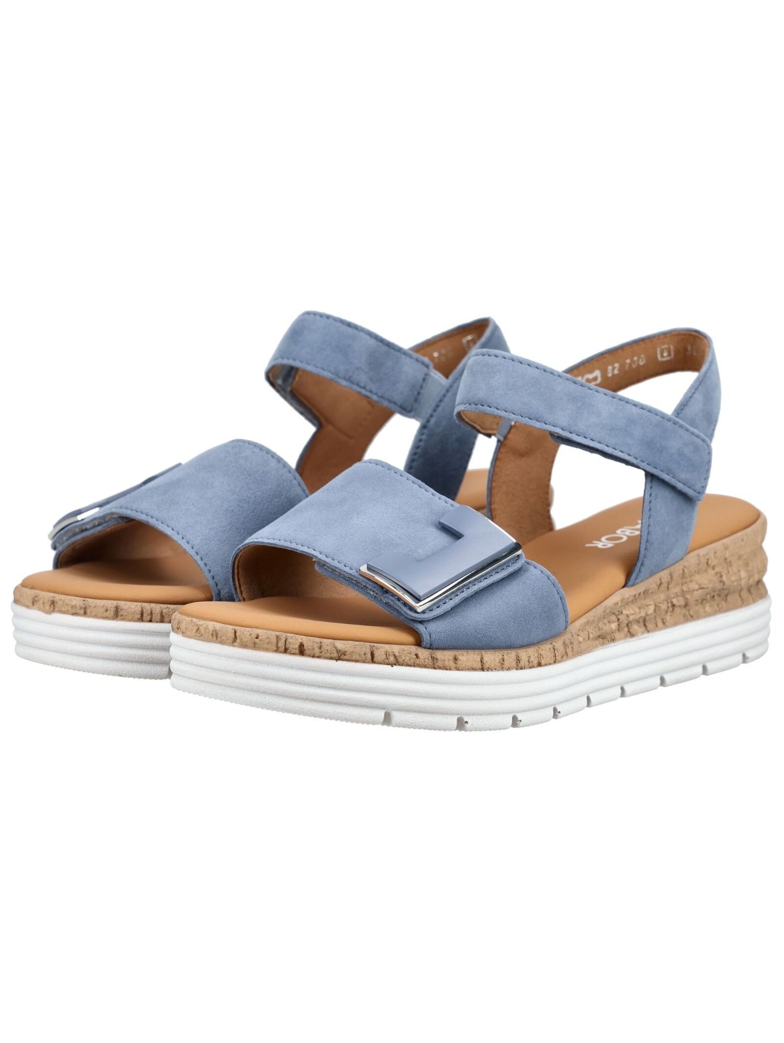 Gabor Comfort Gabor Comfort Sandalen Leder Keilsandalette – Bild 4 von 5