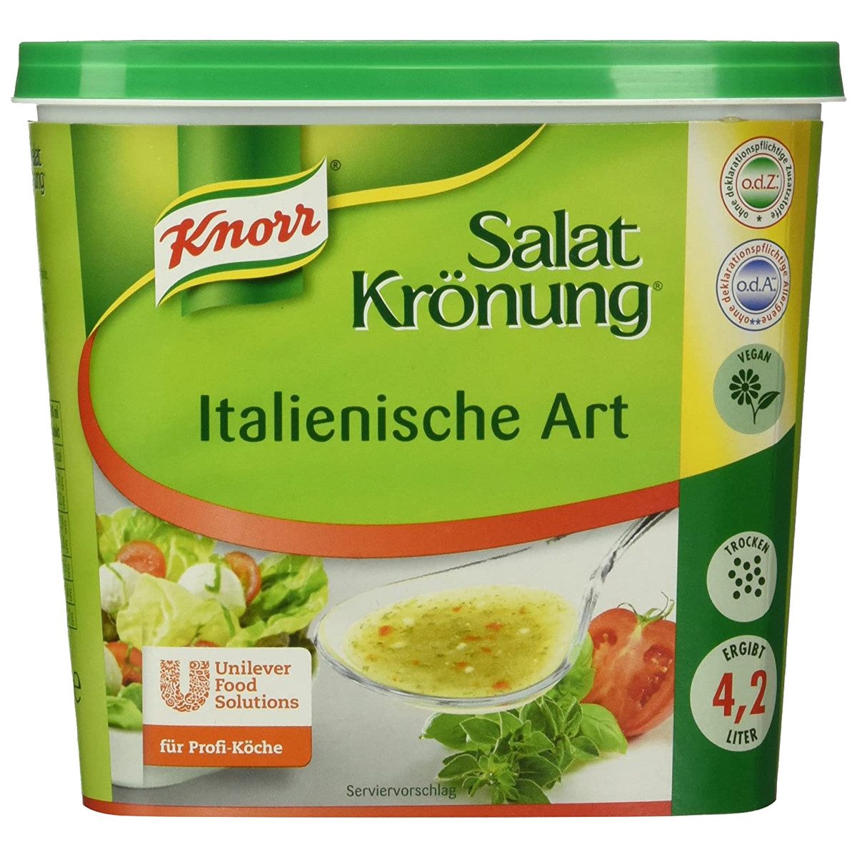 Knorr Saucen, Knorr Salatkrönung Italienische Art für klares Dressing 500g