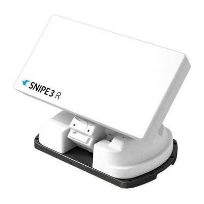 Selfsat »Snipe 3 R Single mit Fernbedienung GPS Vollautomatische Satelliten Antenne (Antenne, Satelliten Antenne, Camping Sat Antenne, vollautomatisch, GPS, 4K UHD)« Flachantenne
