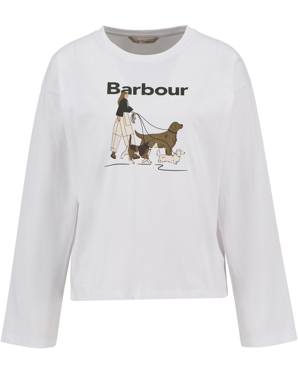 Barbour Langarmshirt Langarm-Shirt Woodhouse günstig online kaufen