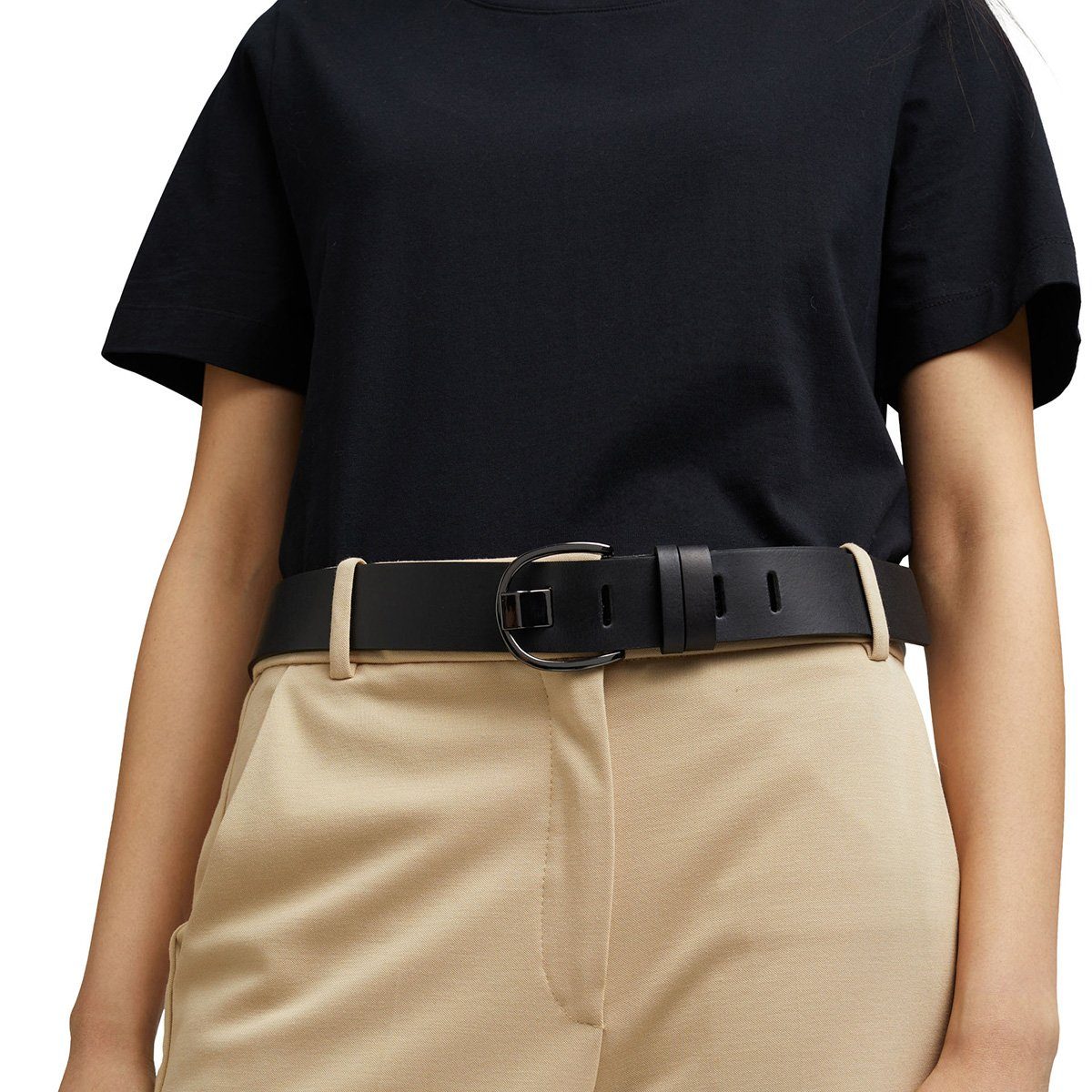 Esprit Ledergürtel FOC Wide Prong Damen günstig online kaufen