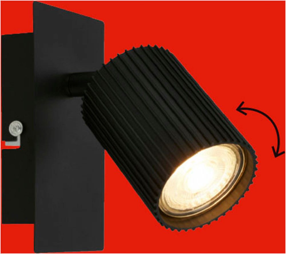 Briloner Leuchten LED Deckenspot IDA, ohne Leuchtmittel, 13x8x9 cm, Wohnzimmer, Schlafzimmer, Flur, Büro