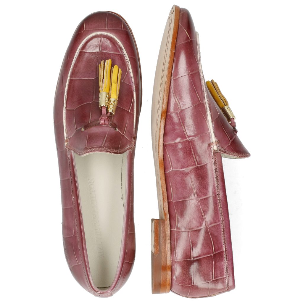 Melvin & Hamilton 3 Loafer Turtle Scarlett Purple Vegas Light