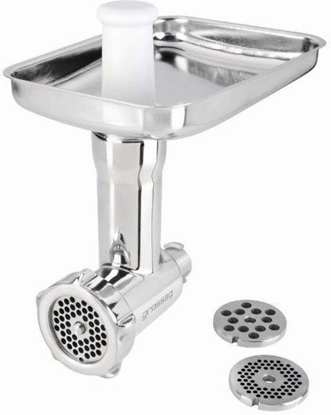 grossag Fleischwolfaufsatz KFW601 1391 mit Direktanschluss für SMEG-Küchenmaschinen, Zubehör für alle SMEG-Küchenmaschinen