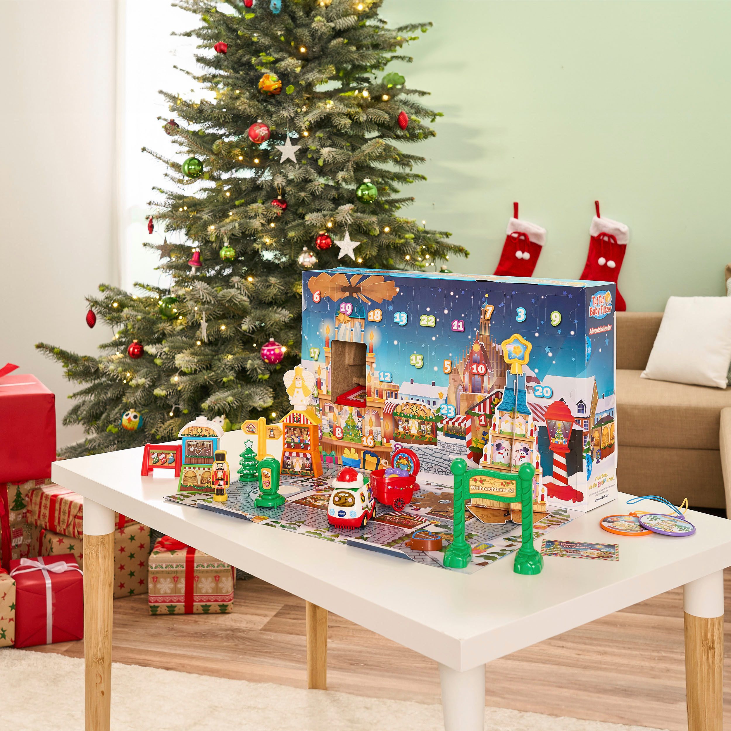 Vtech® Spielzeug-Adventskalender Tut Tut Baby Flitzer – Bild 5 von 5