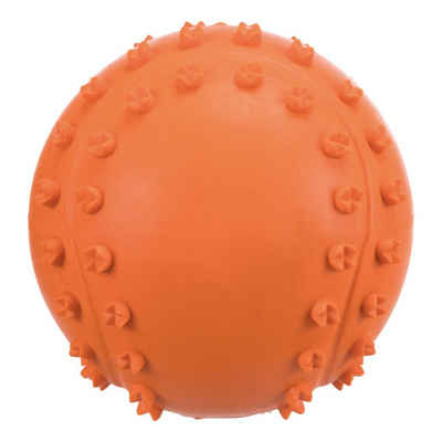 TRIXIE Tierball Hundeball Naturgummi Quietscher, Gummi