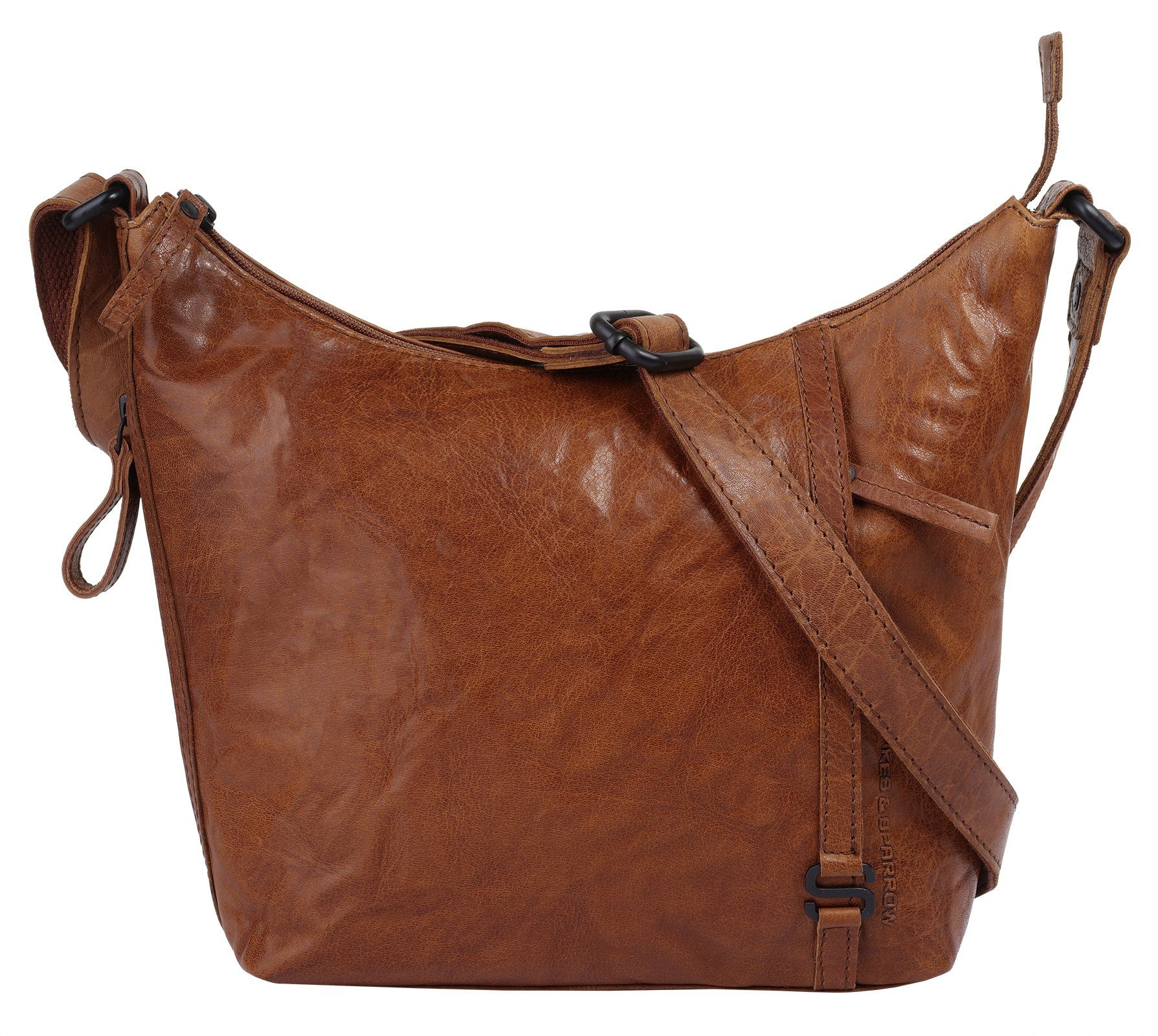 Spikes & Sparrow Umhängetasche CROSSOVER, echt Leder