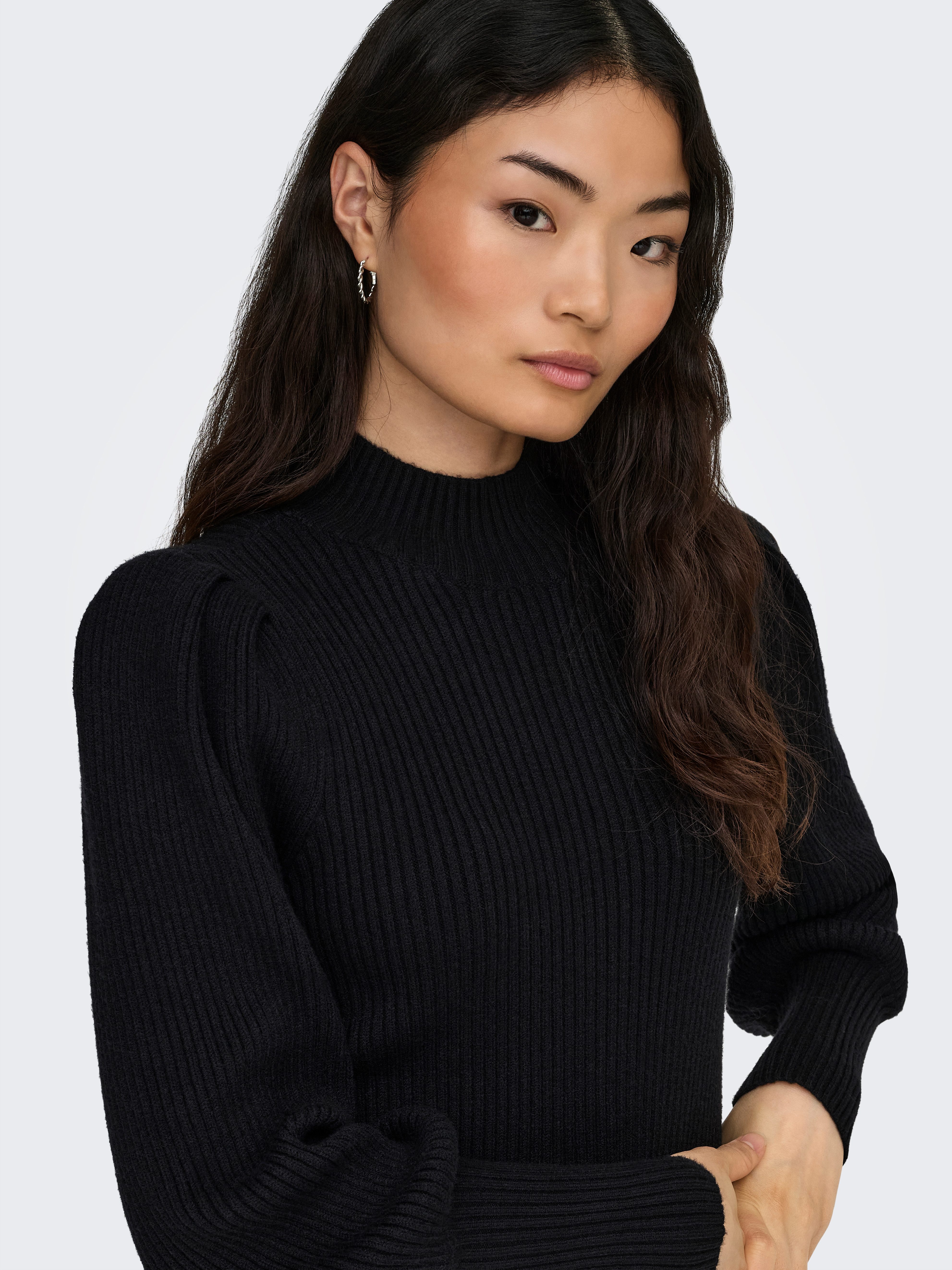 ONLY Strickkleid ONLKATIA L/S DRESS KNT NOOS Viskosemischung