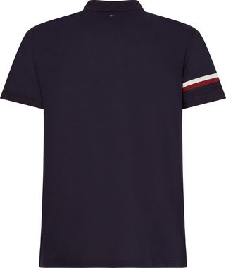 Tommy Hilfiger Poloshirt GLOBAL STRIPE SLEEVE REG POLO mit Streifenapplikationen am Ärmel