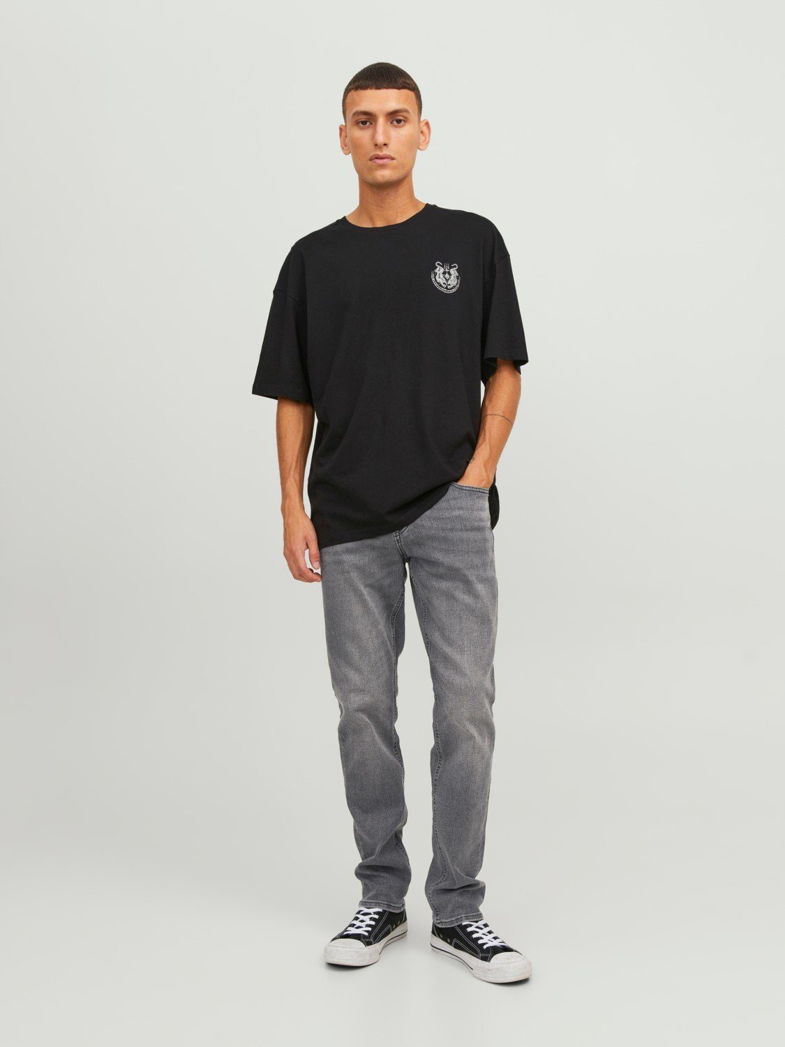 Jack & Jones Slim-fit-Jeans Jack & Jones Herren Jeans-Hose JjiGlenn JjOriginal Slim-Fit