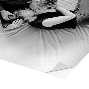 Posterlounge Wandfolie Bridgeman Images, Paul Newman und Joanne Woodward in "Eine neue Art von Liebe", 1963, Fotografie