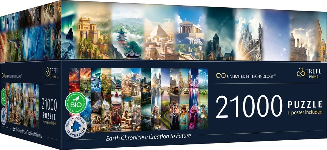 Trefl GmbH Puzzle Trefl 81040 Chronic der Erde 21000 Teile Puzzle, 21000 Pu günstig online kaufen
