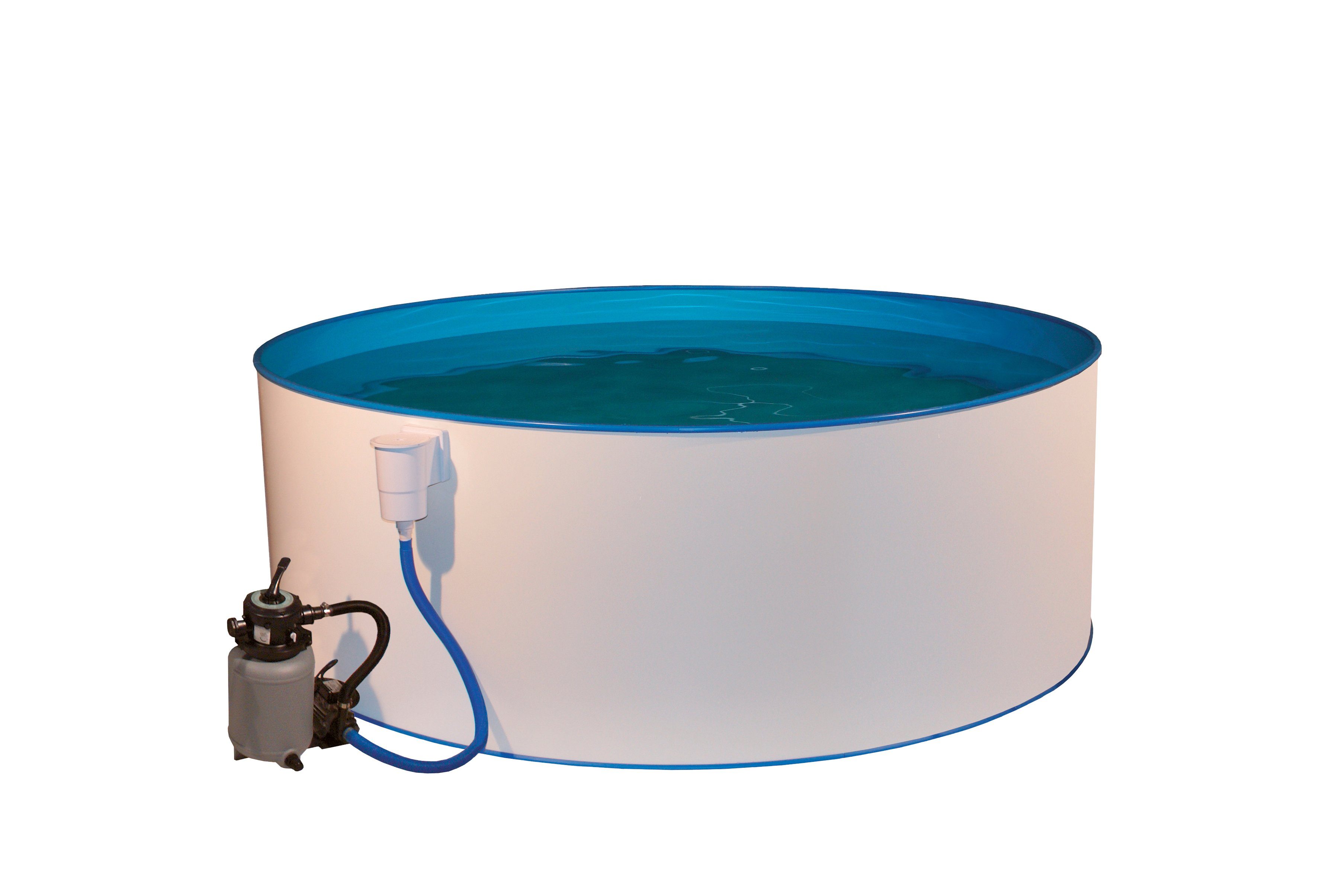 my POOL BWT Rundpool inkl. Sicherheitsleiter und weiterem Zubehör (Komplett-Set, 7-tlg), in verschiedenen Größen