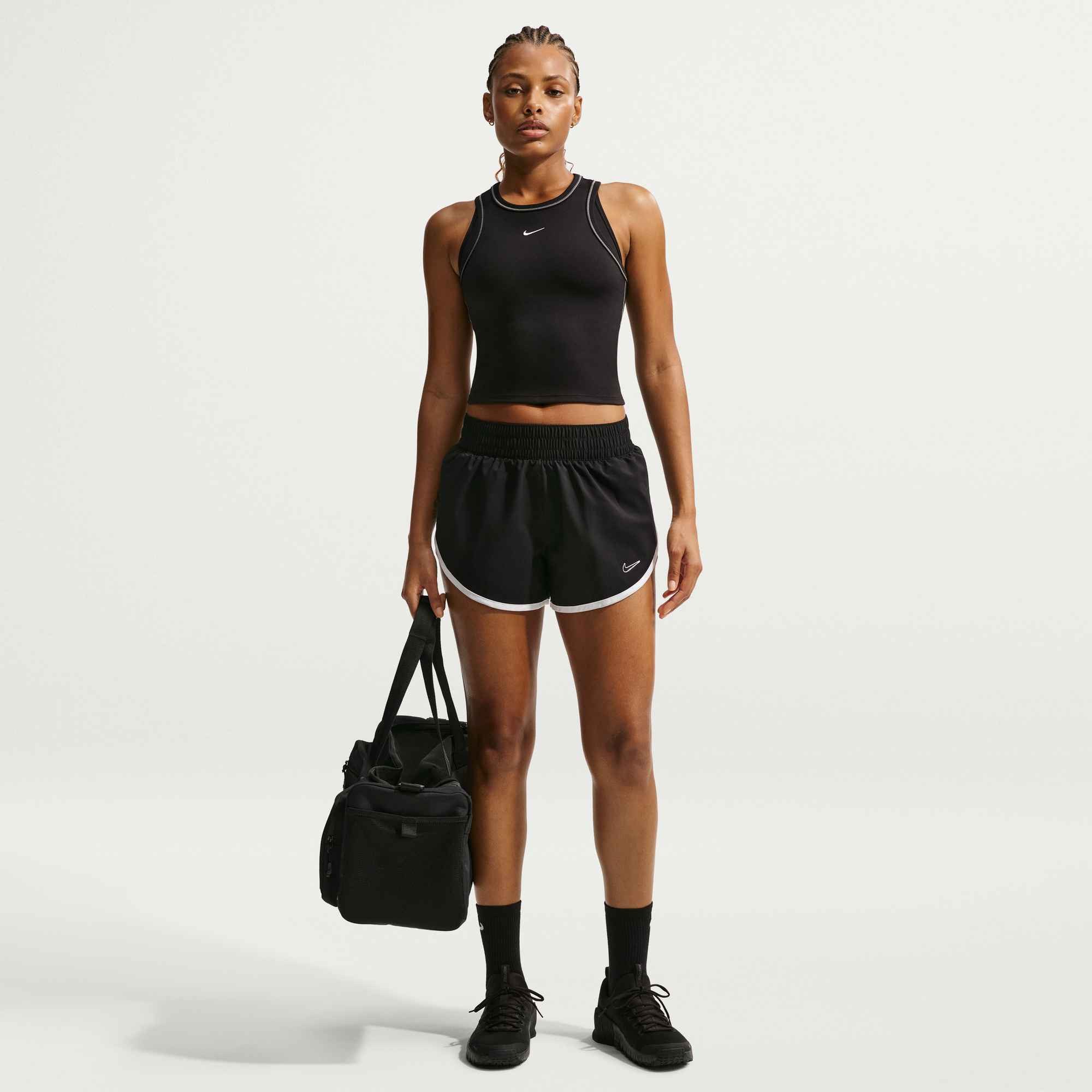 Nike Shorts W NK ONE WVN SHORT GLS sportlicher Stil, für Fitness