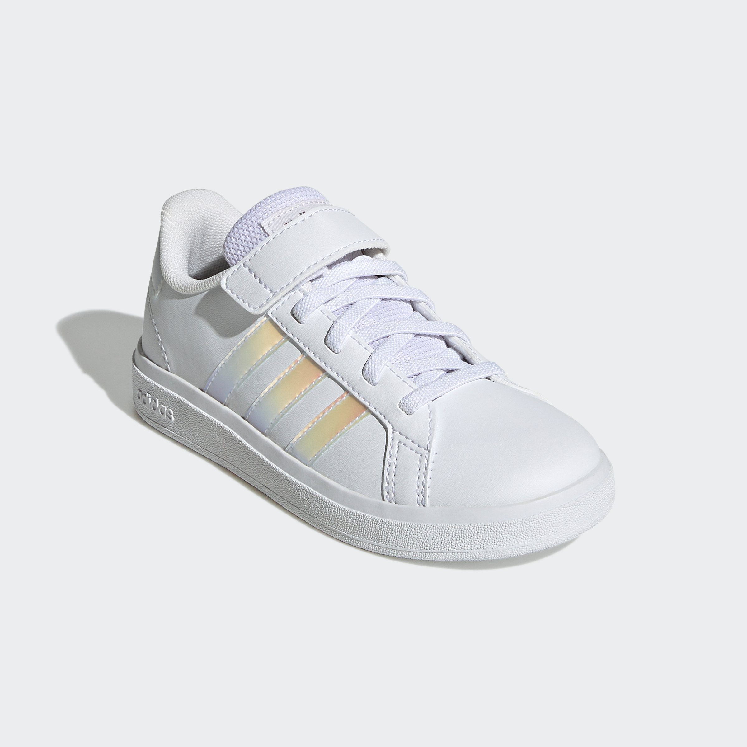 adidas Sportswear GRAND COURT LIFESTYLE COURT ELASTIC LACE AND TOP STRAP Sneaker Design auf den Spuren des adidas Superstar