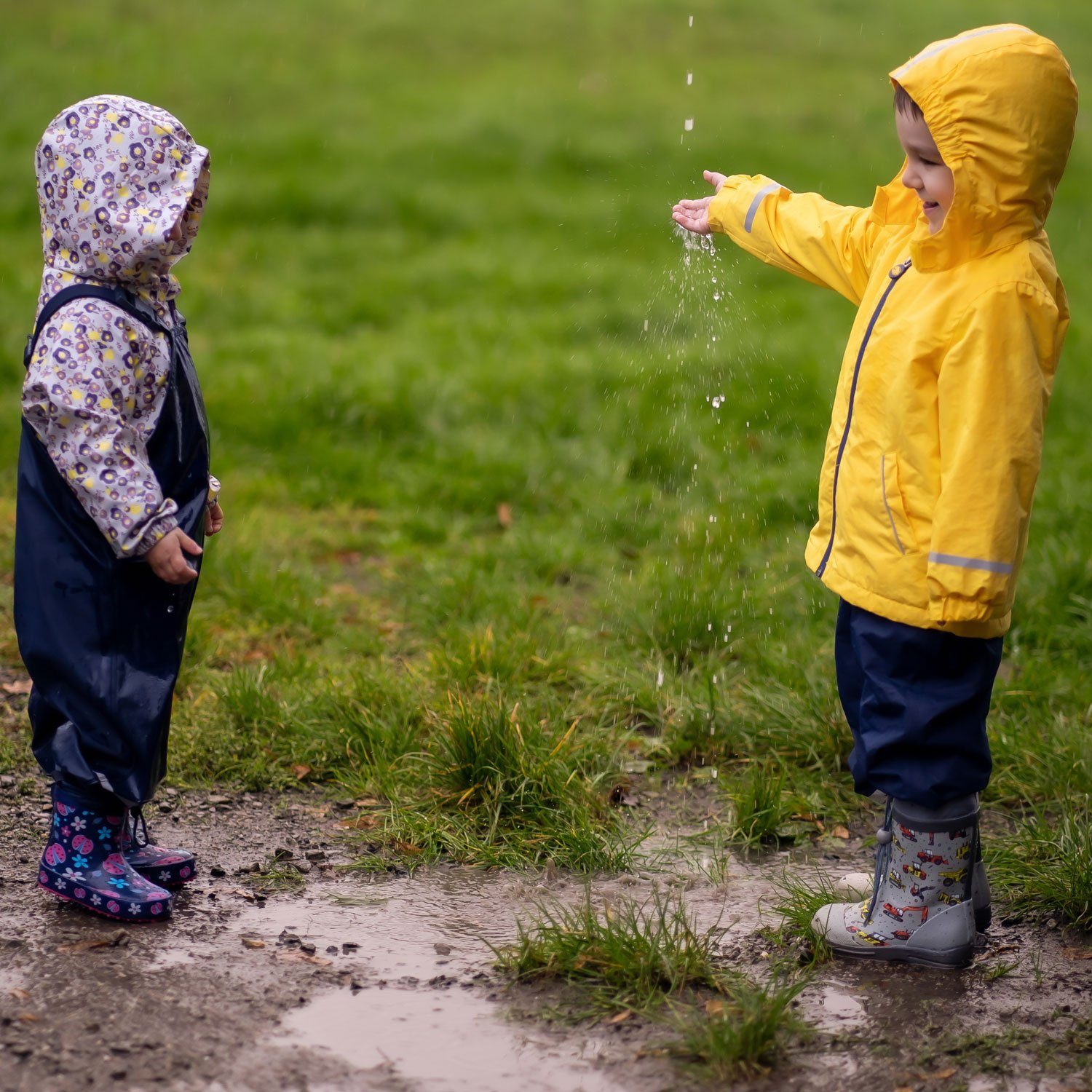Beck Gummistiefel Baustelle Gummistiefel (wasserdichter, schmaler Stiefel, für trockene Füße bei Regenwetter) flexibler Naturkautschuk, robuste Vorder- und Hint – Bild 3 von 5