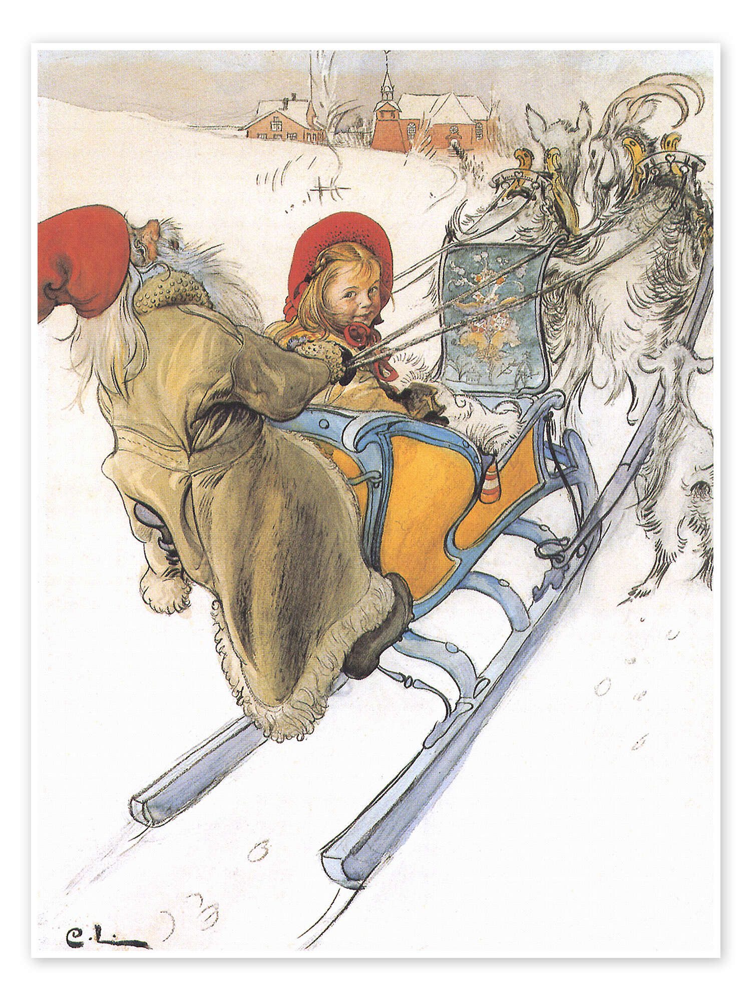 Poster Carl Larsson