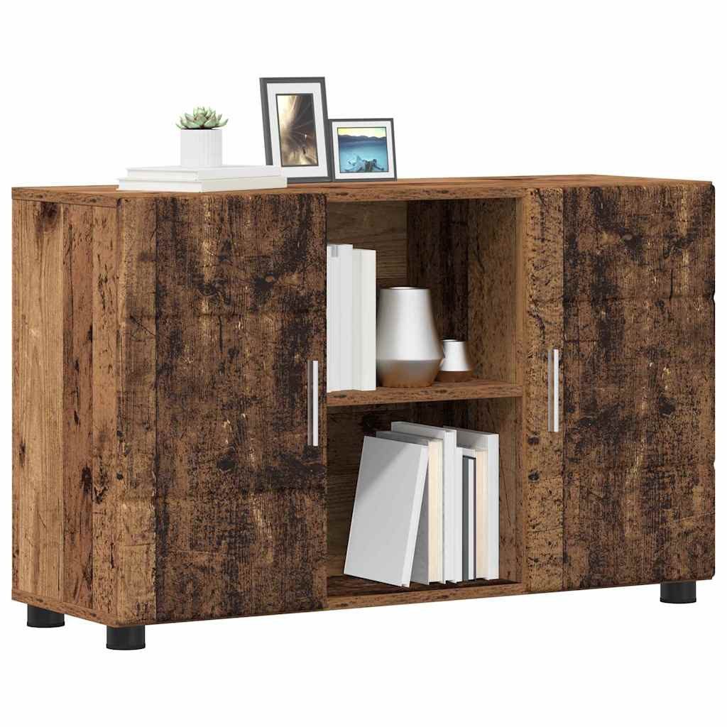 vidaXL Sideboard 88,5 x 30,5 x 55,5 cm Sideboard Schrank Wohnzimmer mit Regal Althol