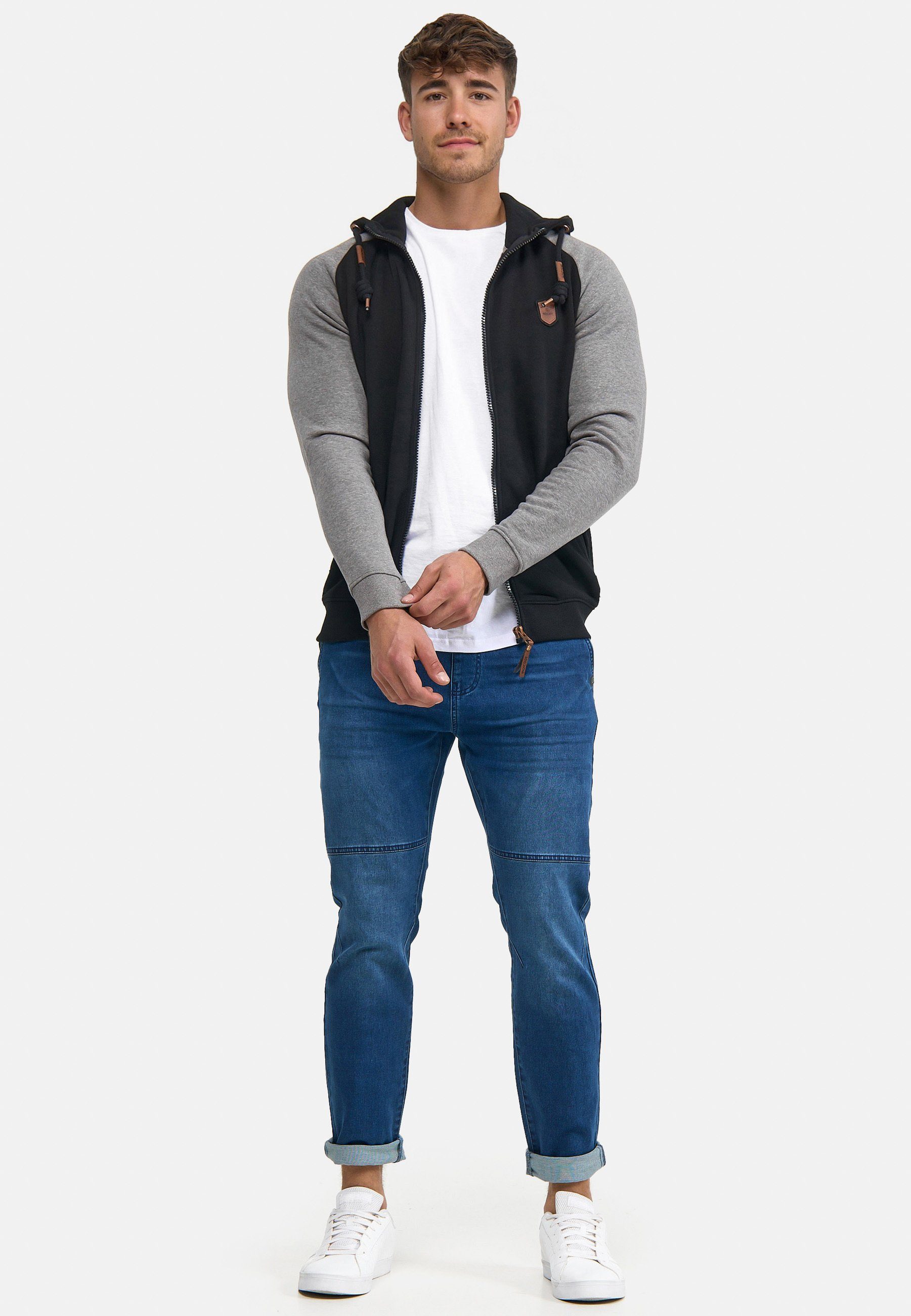 Indicode Kapuzensweatjacke Herren Arbutus Hoodie Sweatjacke Herrenjacke