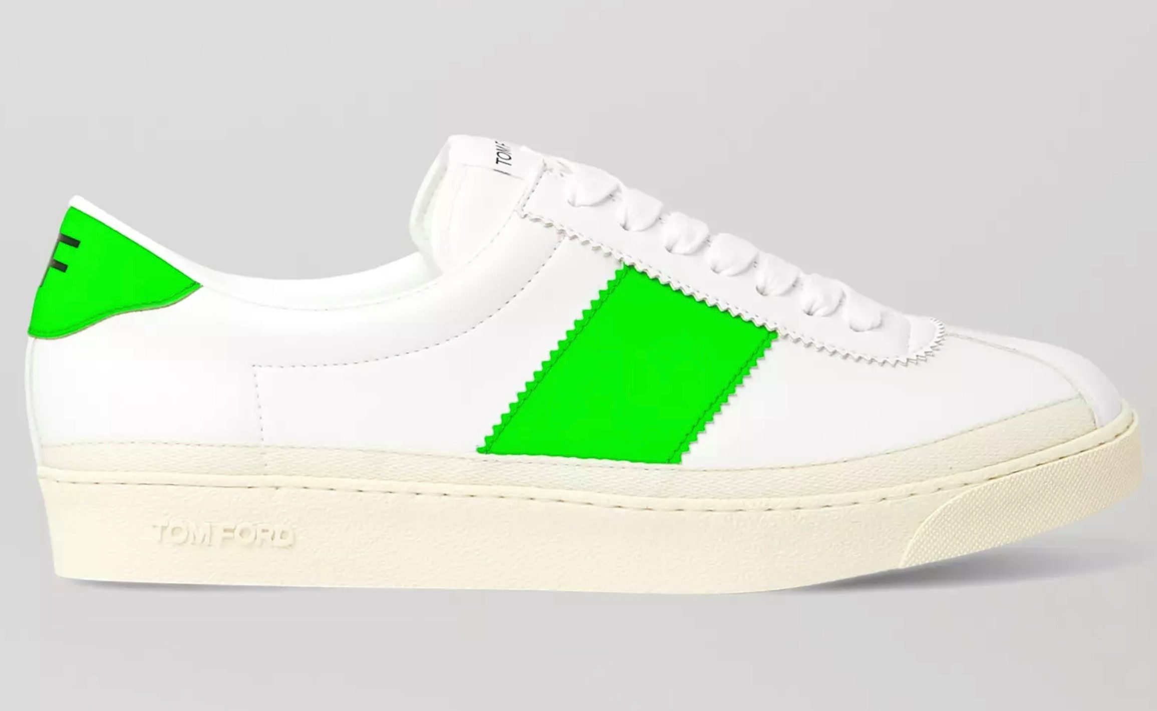 Tom Ford Bannister Panelled Faux Leder Schuhe Eco-Friendly und Luxuriös Sneaker Recyceltem Gummi, Bio-Baumwolle Schnürsenkel, Phthalatfreie Endstücke